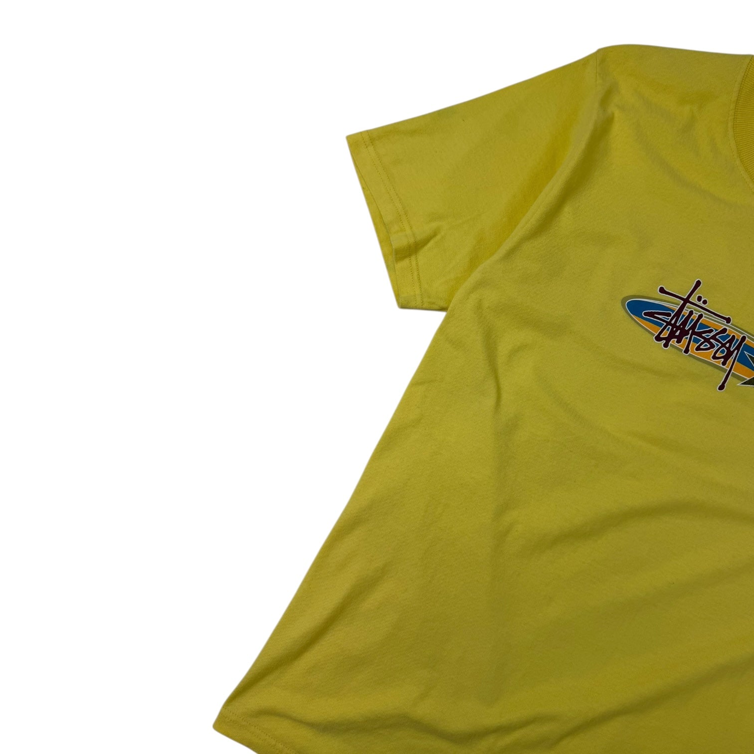 Stussy Two Star T-Shirt Yellow