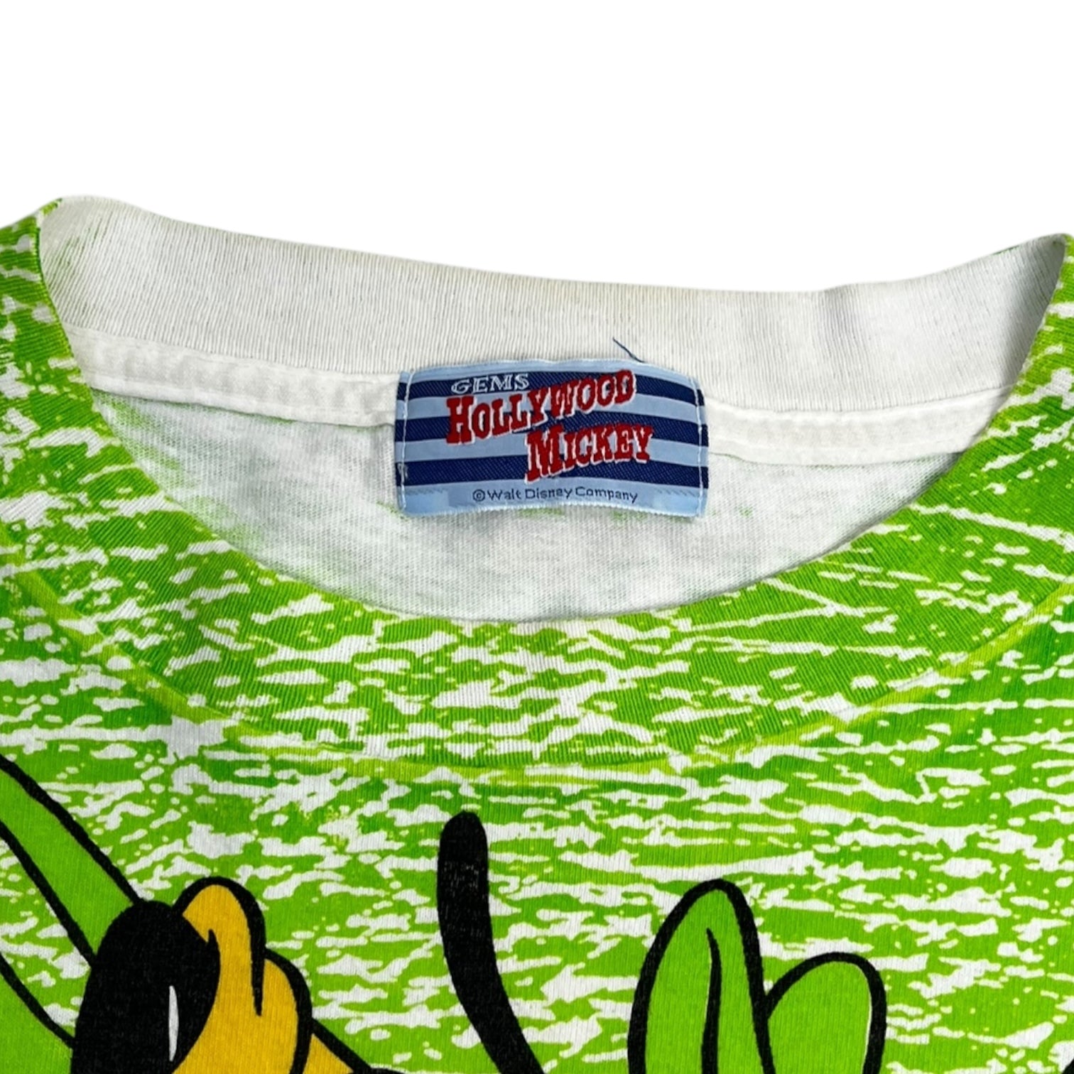 Vintage Hollywood Mickey Jungle Scene T-Shirt