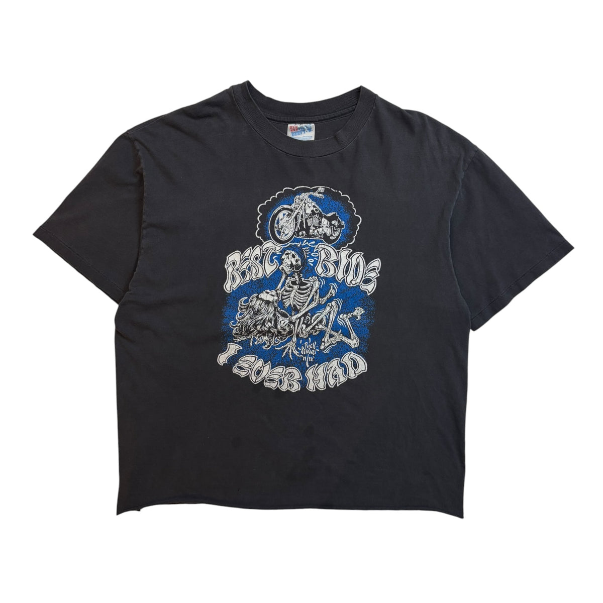 Vintage “Best Ride I Ever Had” Island Riders T-Shirt Black