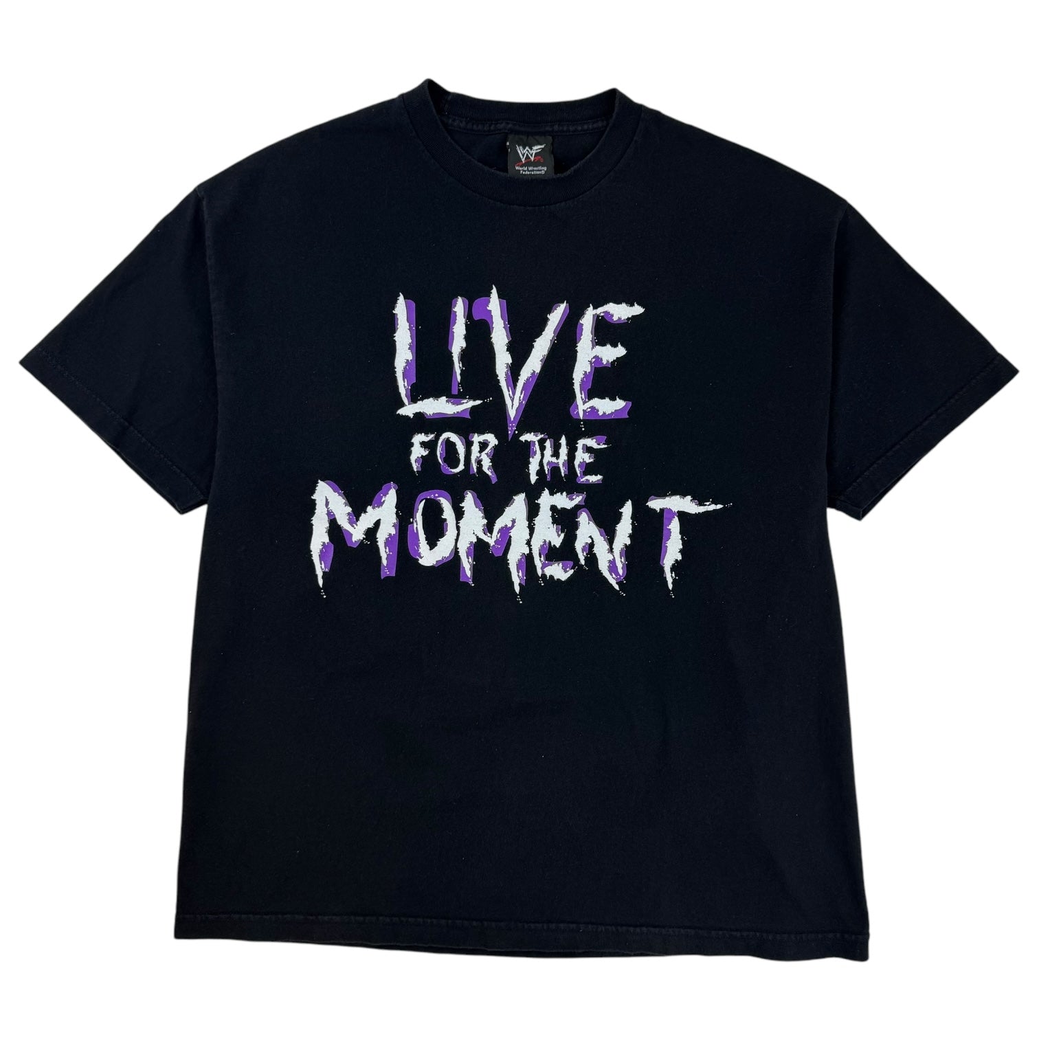 2001 WWF Hardy Boyz Live For The Moment T-Shirt Black