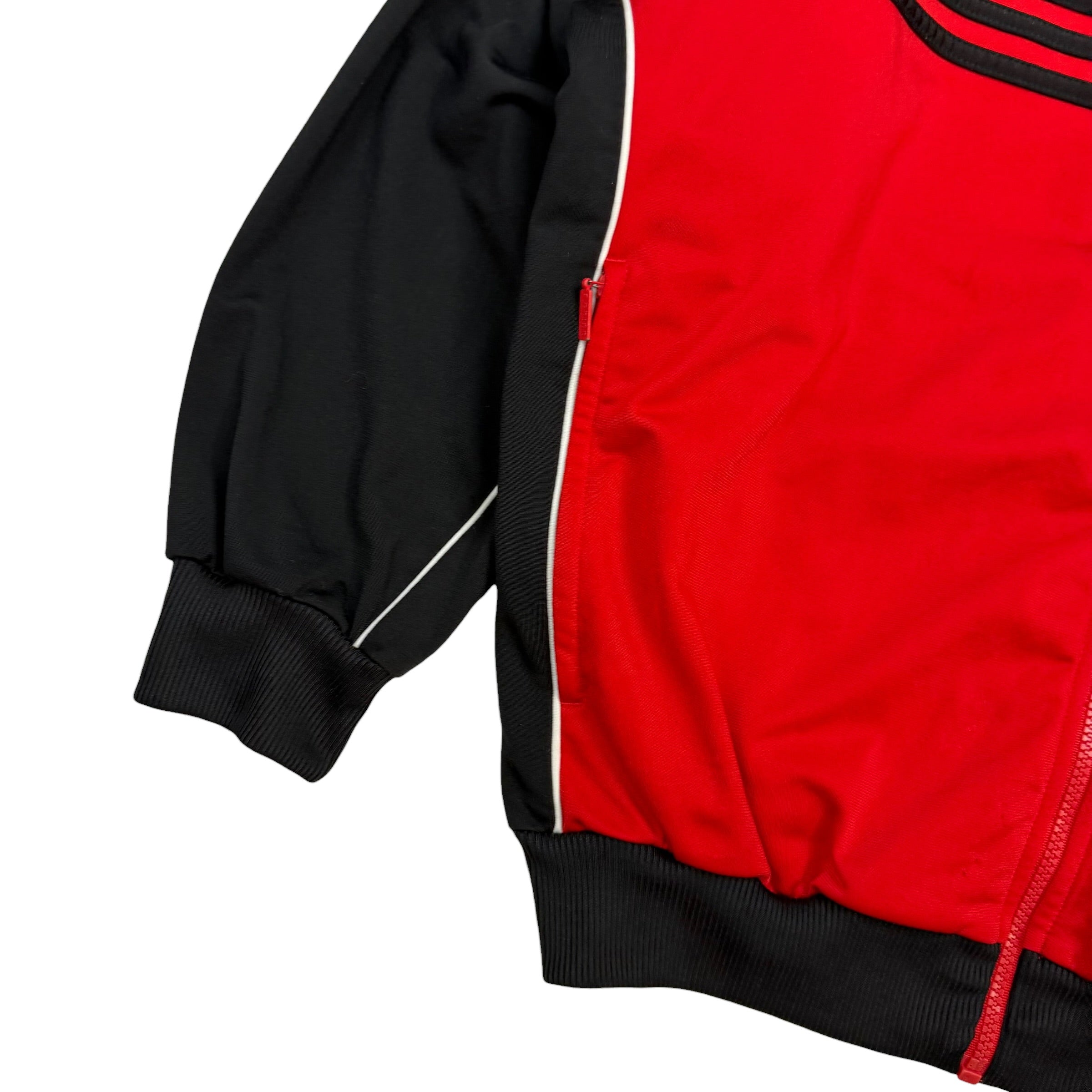 Vintage Adidas AC Milan Warmup Jacket Red/Black