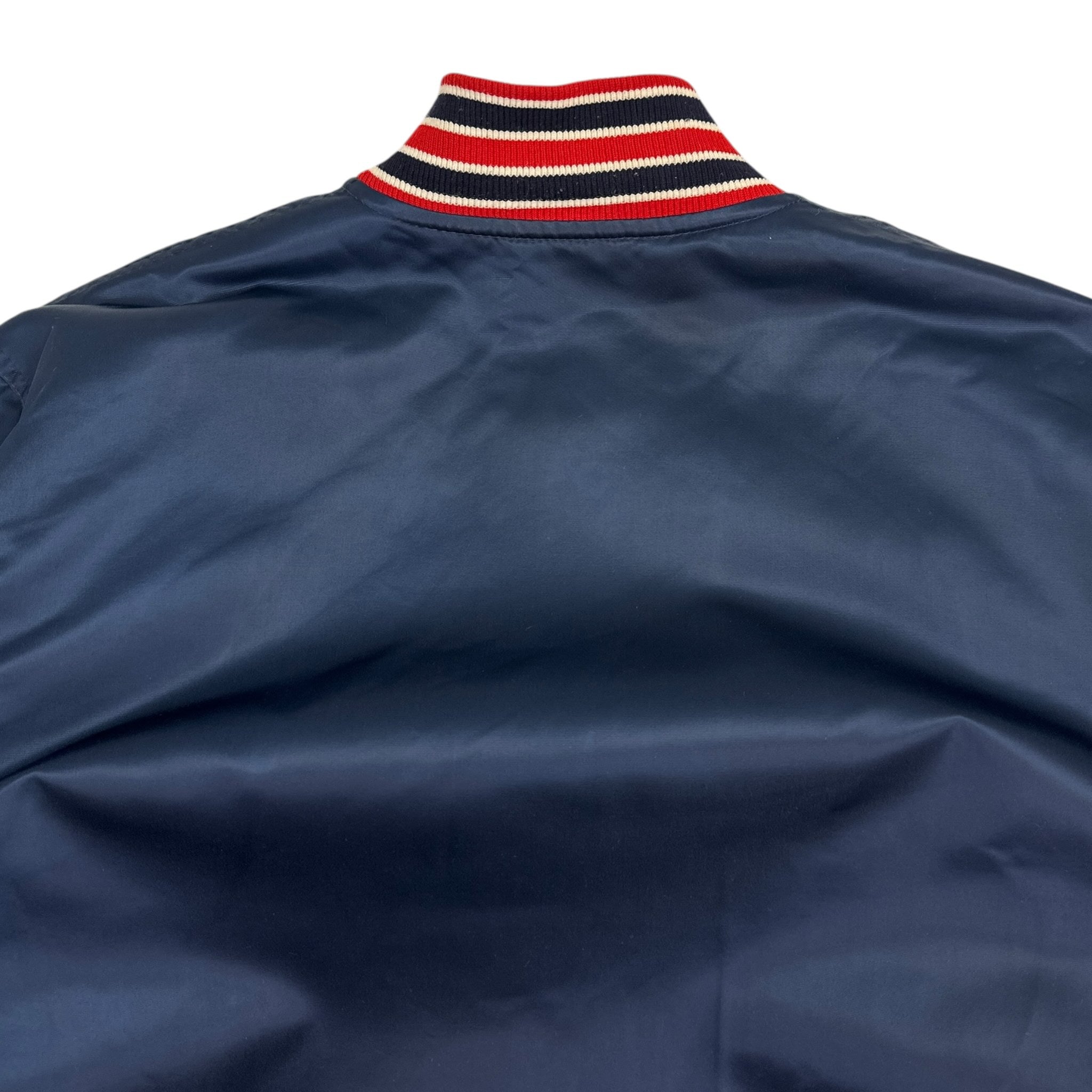 Vintage Boston Red Sox Starter Satin Jacket Navy