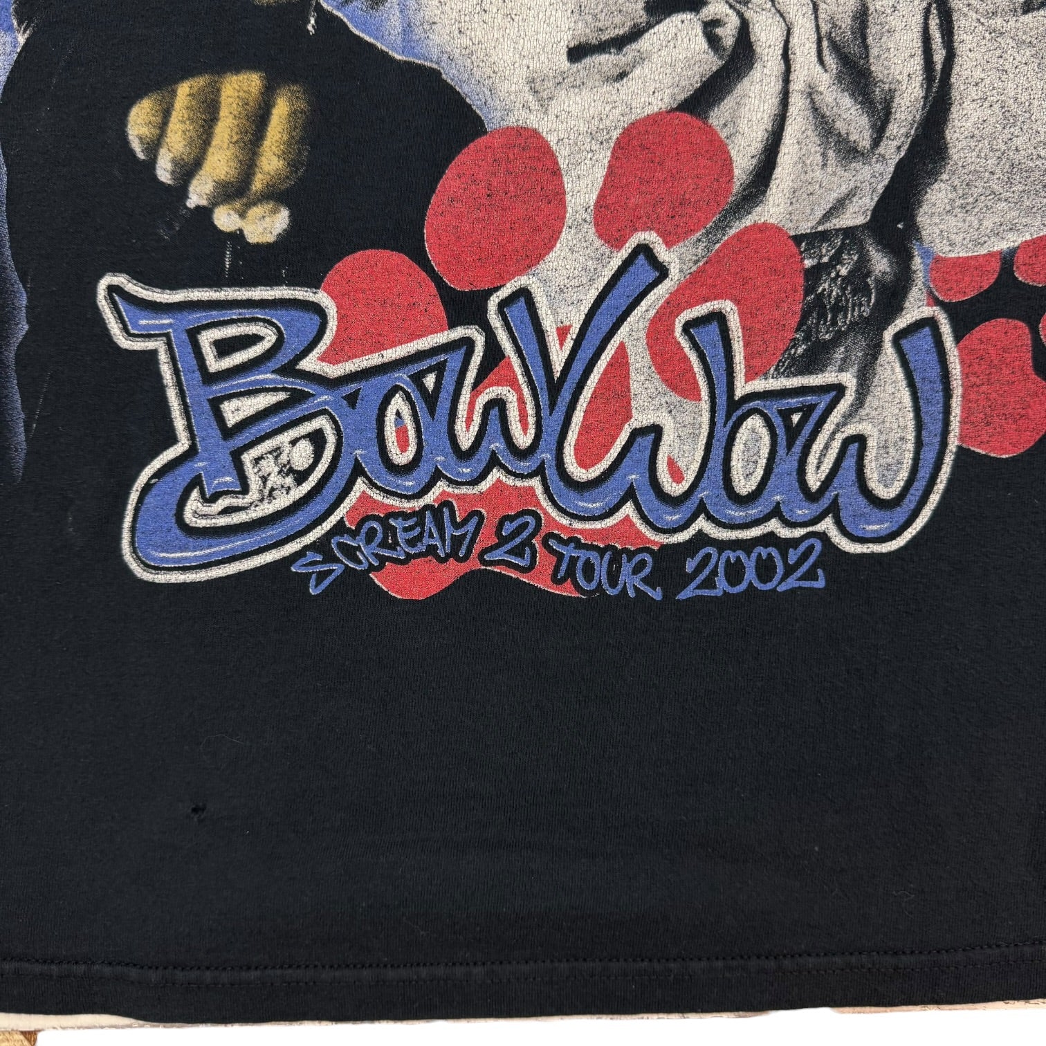 2002  Lil Bow Wow's Scream 2 Tour Tee Black