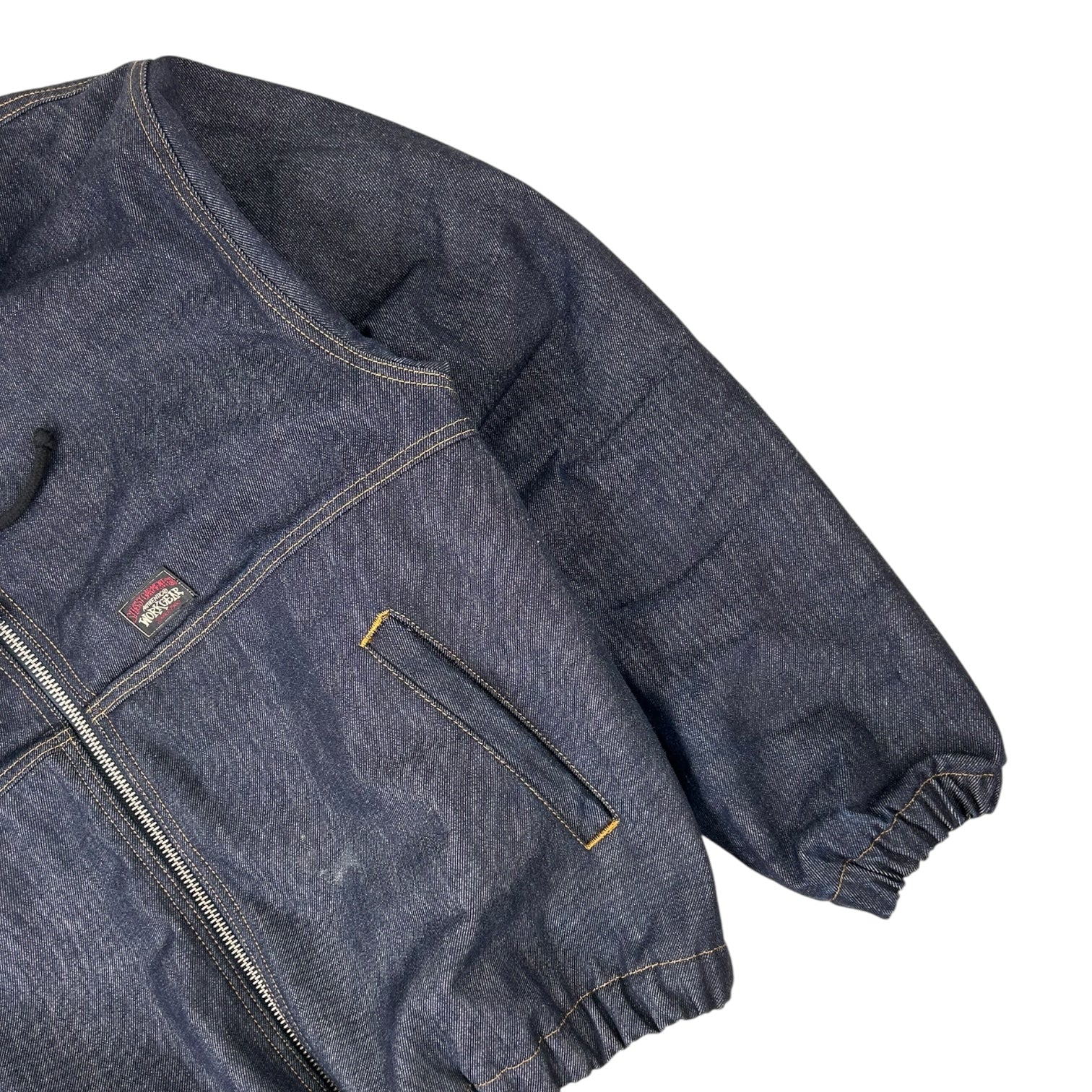Stussy Denim Work Jacket Raw Indigo