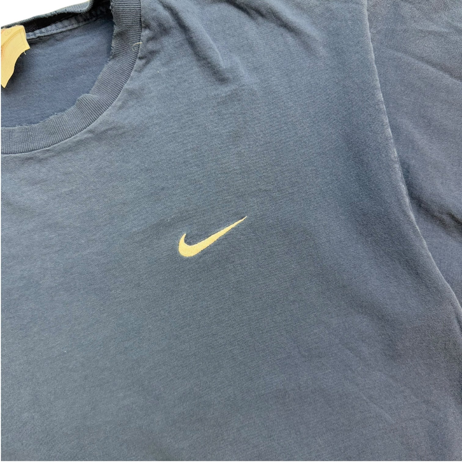 Vintage Nike Mini Swoosh Tee Blue