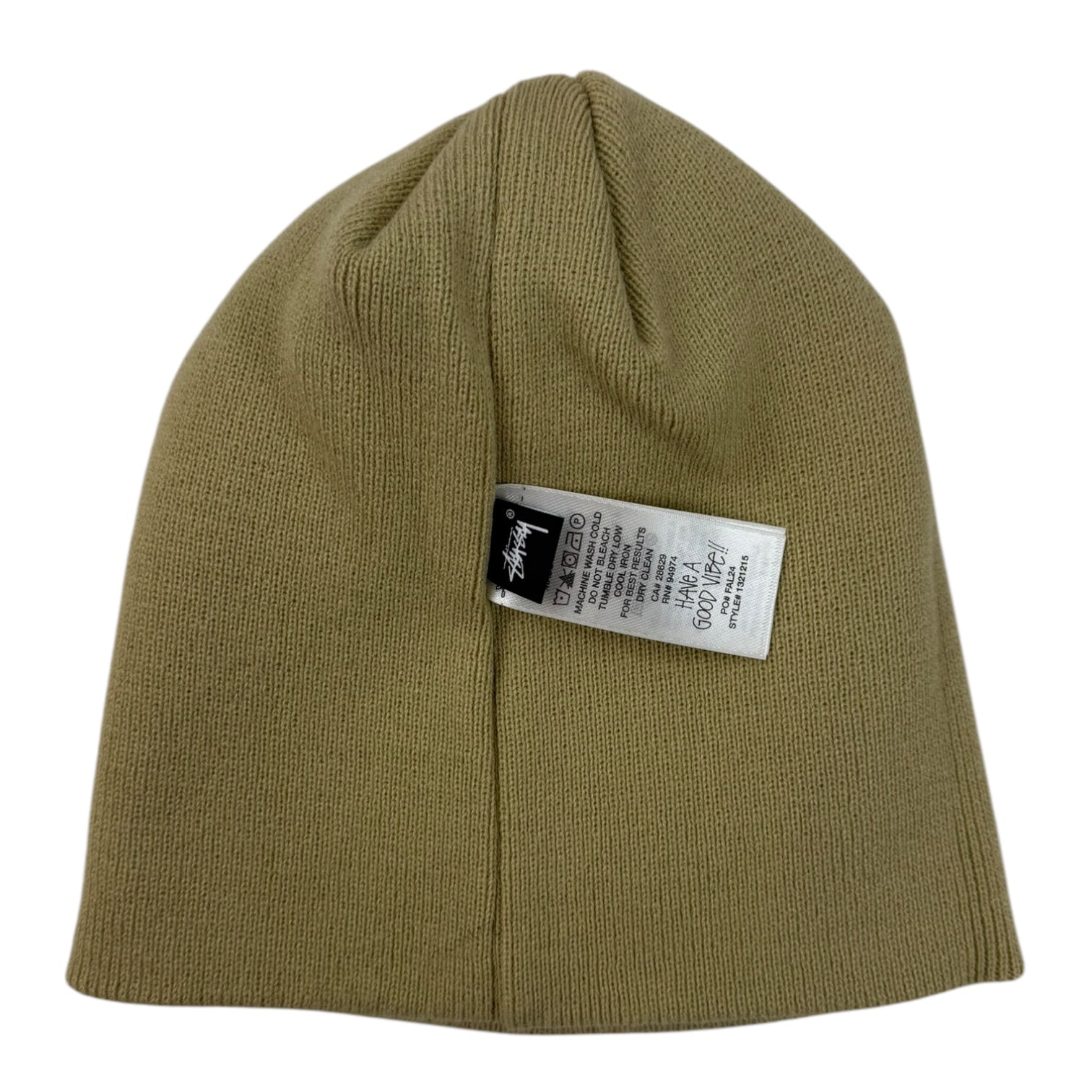 Stüssy Exposed Stitch Skullcap Tan