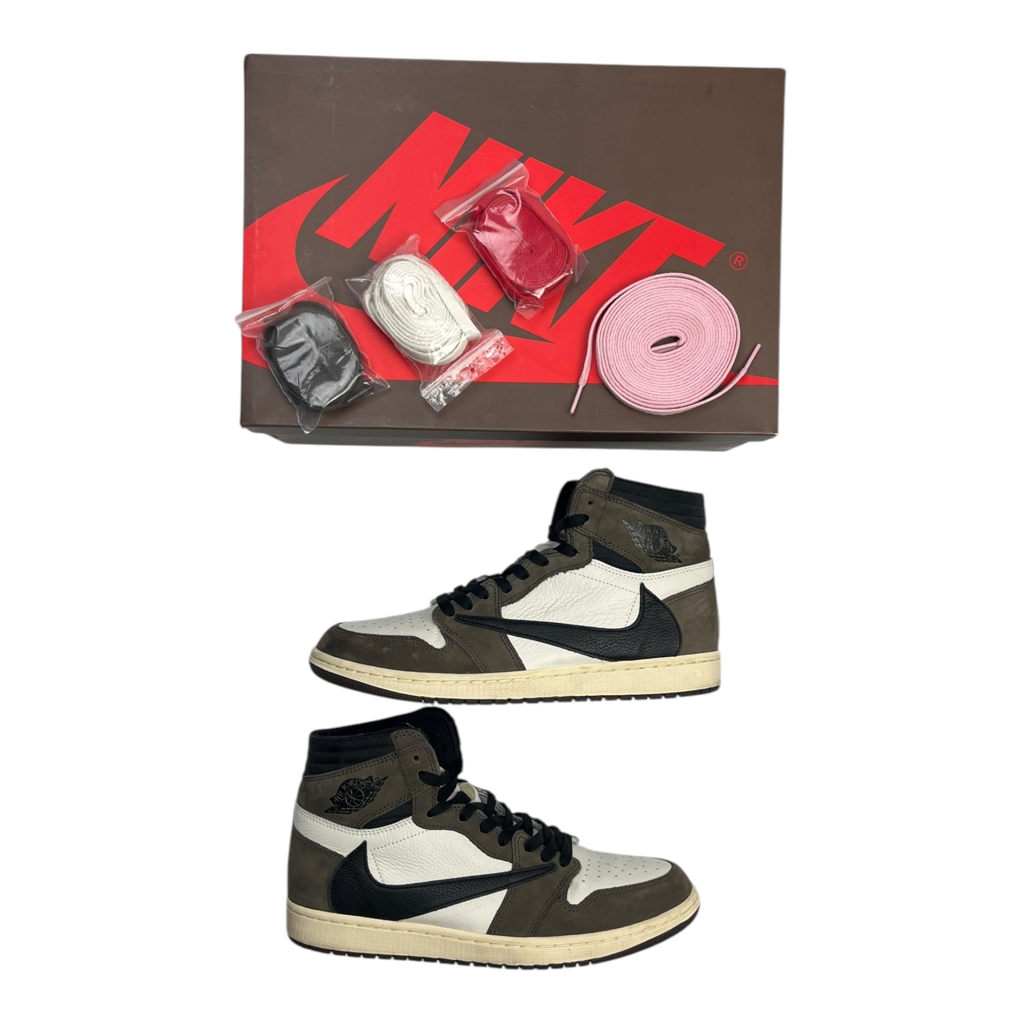 Jordan 1 Retro High OG SP Travis Scott Mocha (Used)