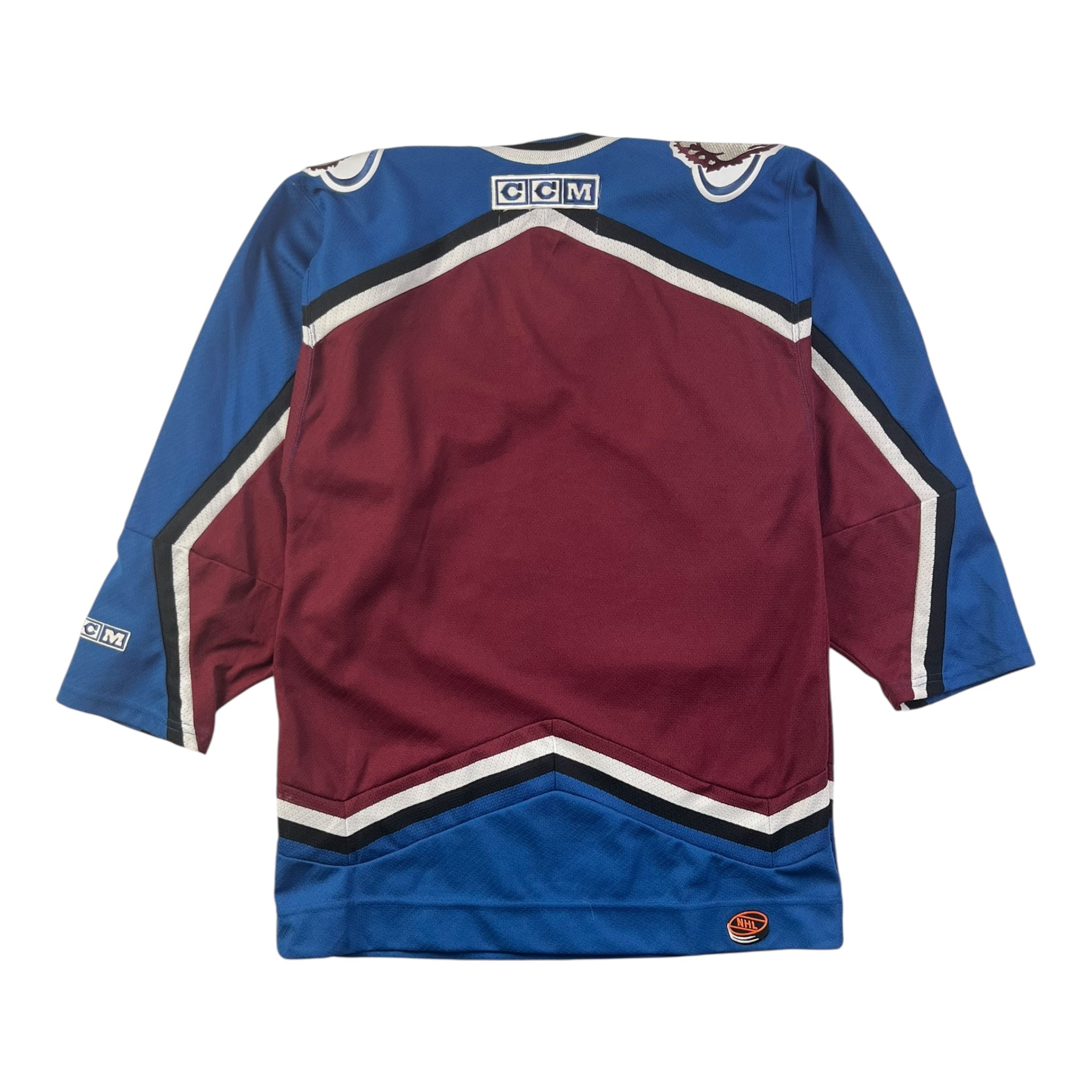 Colorado Avalanche Big Foot CCM Home Jersey