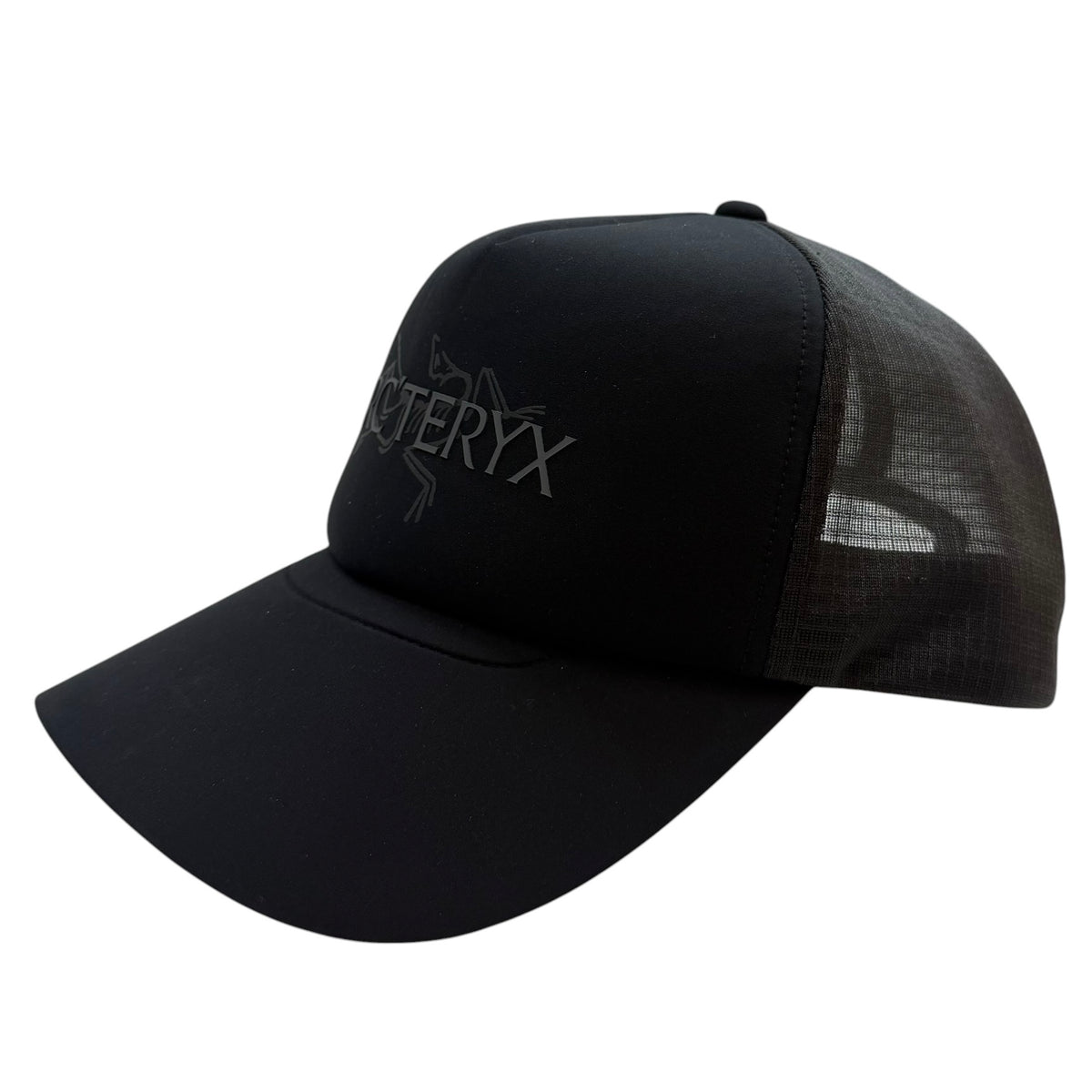 Arcteryx Bird Word Trucker Hat Black