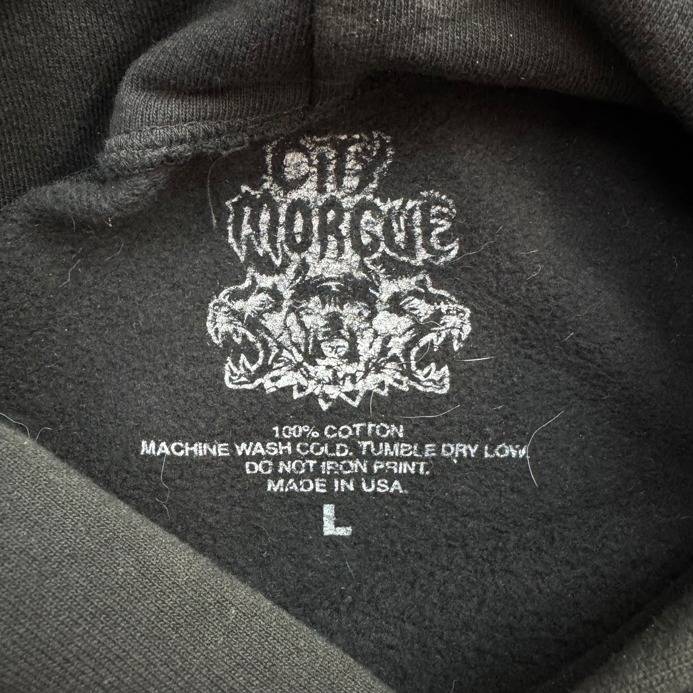 City Morgue My Bloody America Hoodie Black