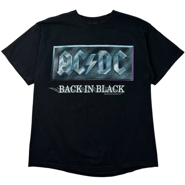 2001 AC/DC Back in Black Album Promo T-Shirt Black