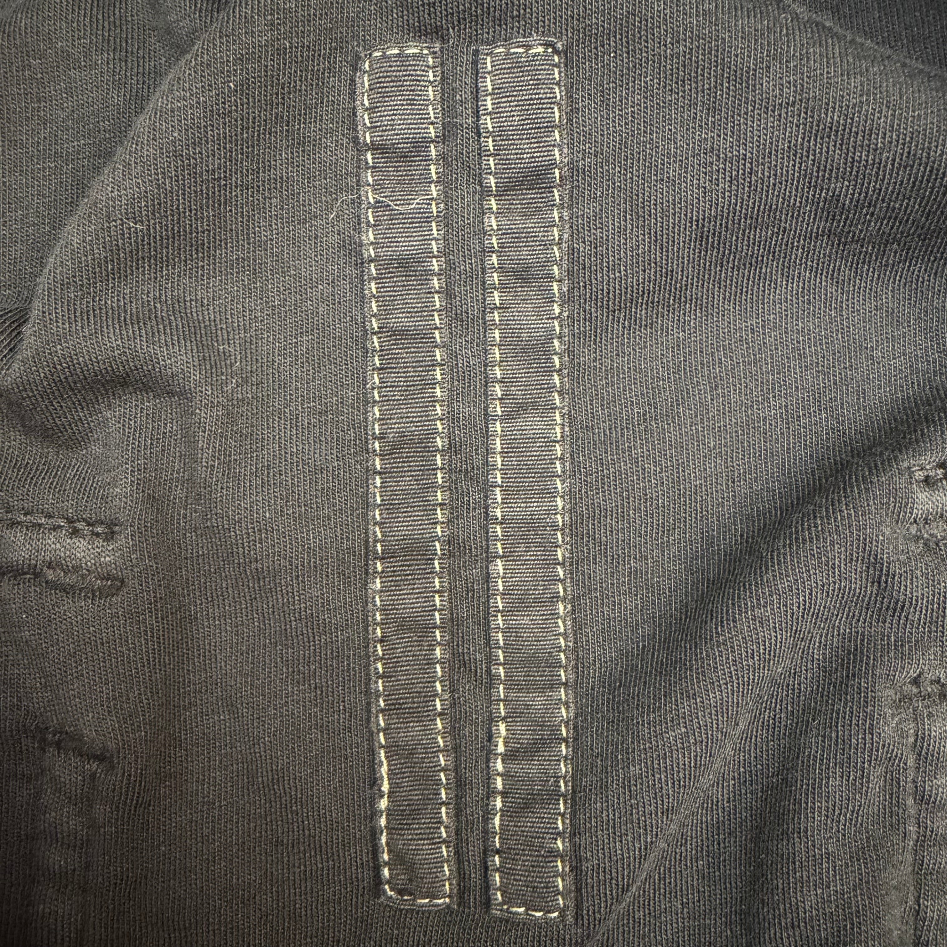 Rick Owens DRKSHDW Drop Crotch Cropped Sweatpants Black