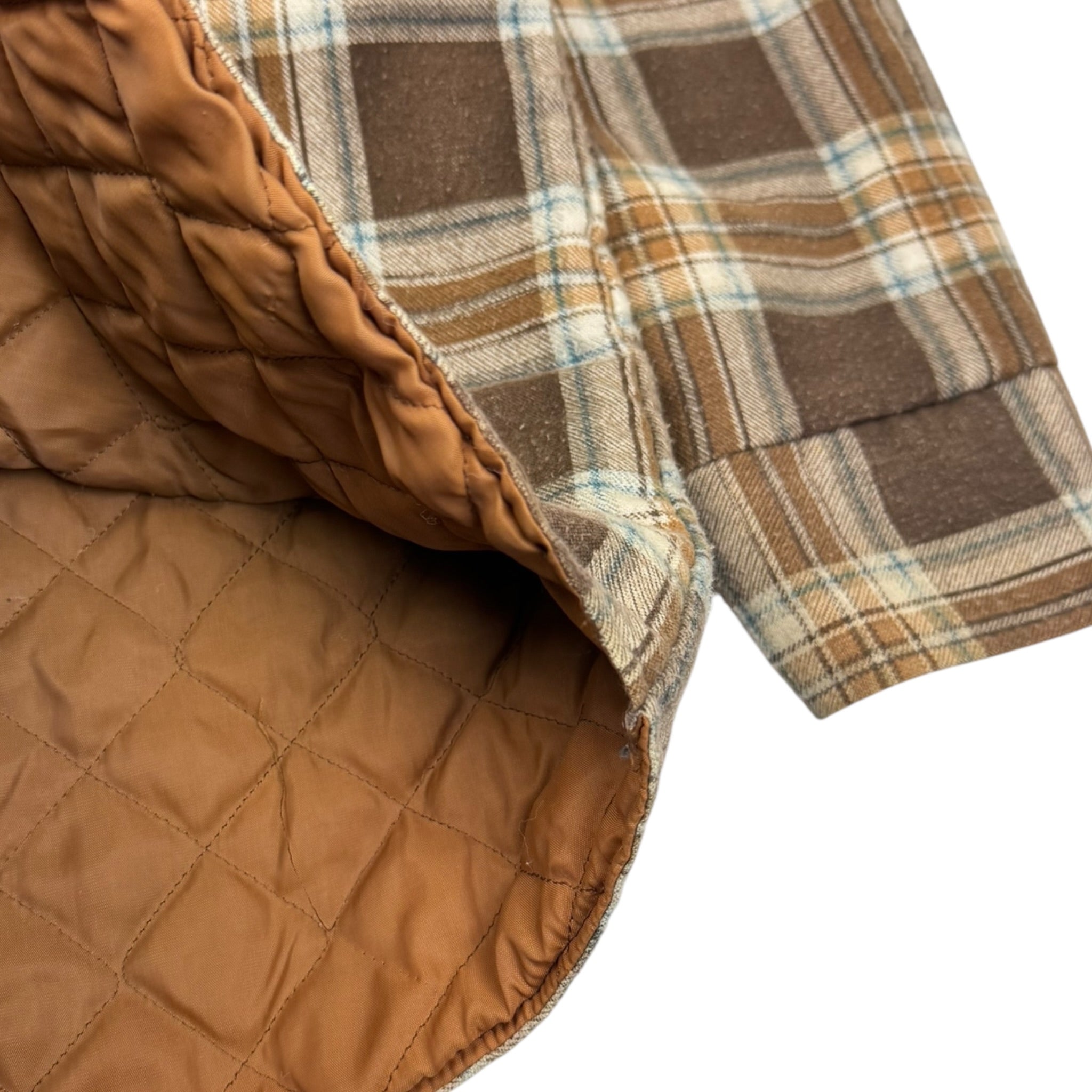 Vintage Fieldmans Quilted Flannel Button Up