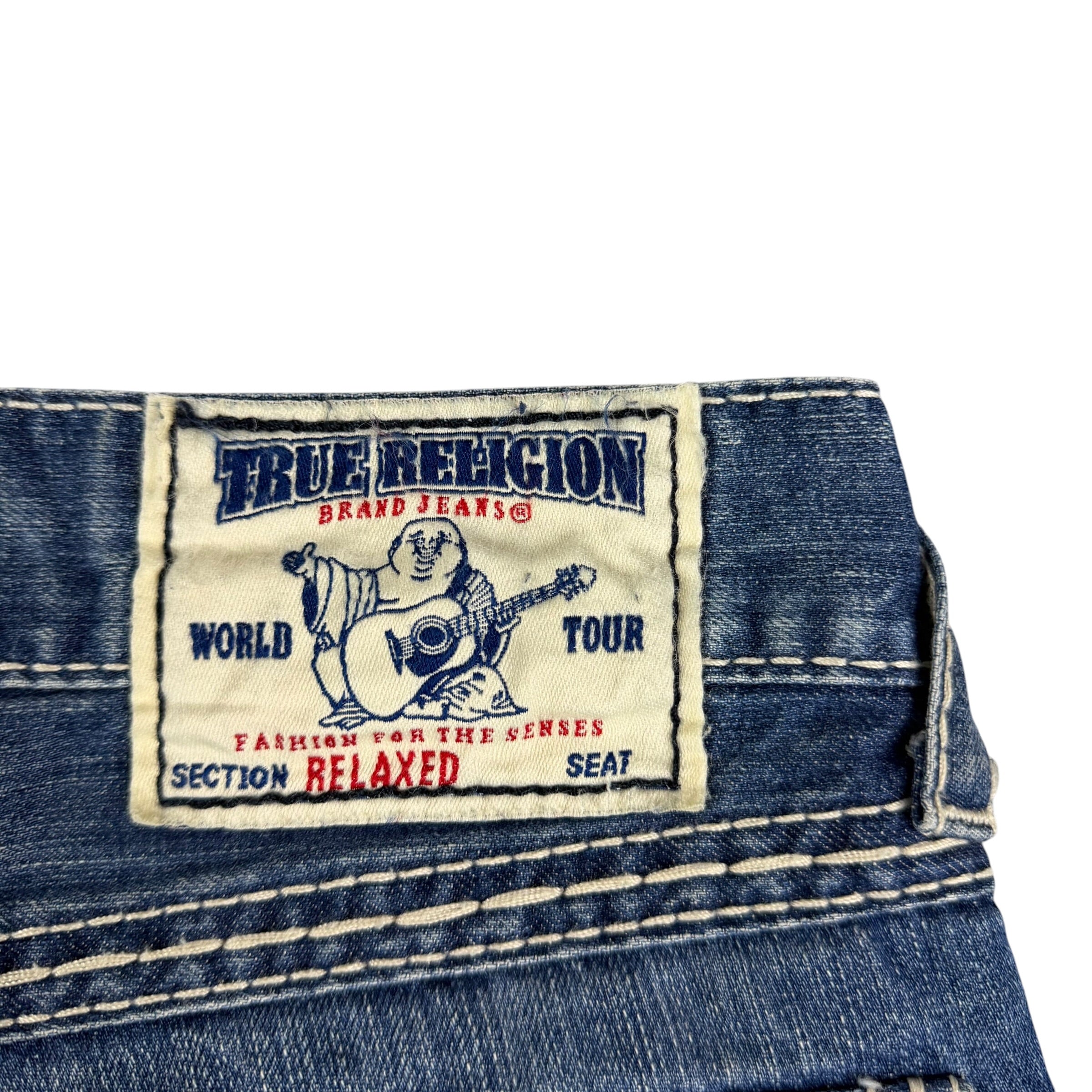 Vintage True Religion Relaxed Denim Jeans Blue