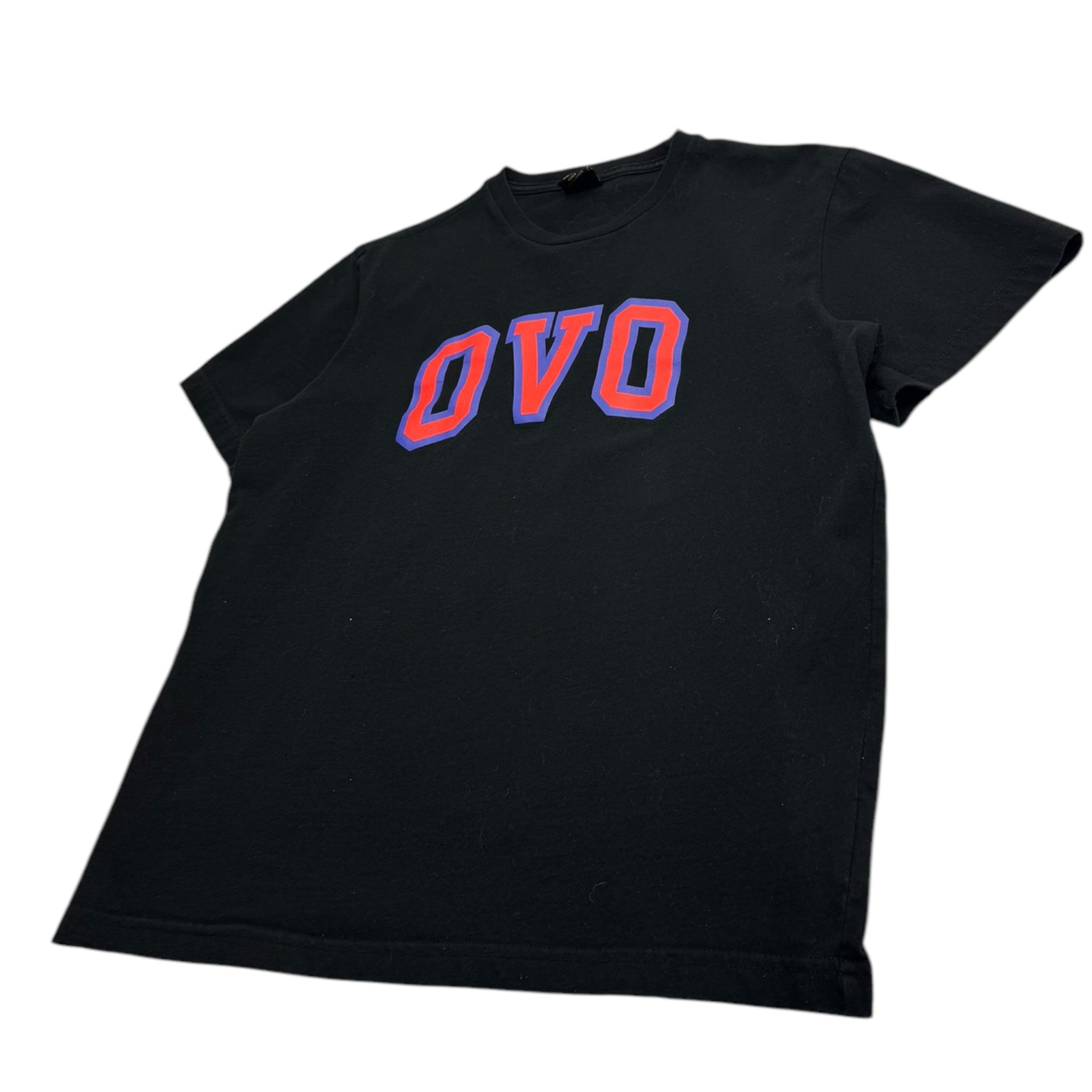 OVO Collegiate Logo Tee Black