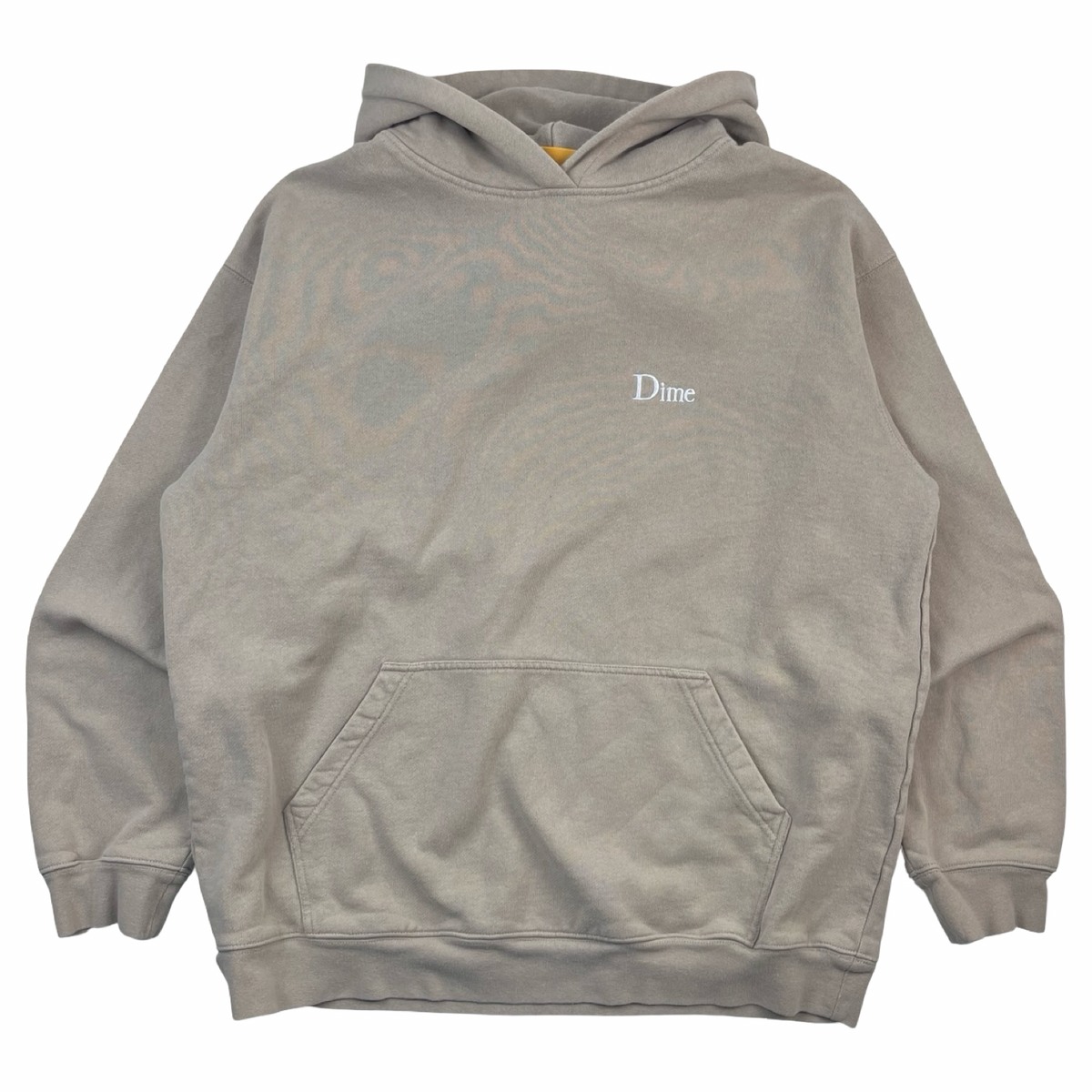 Dime Classic Logo Hoodie Beige