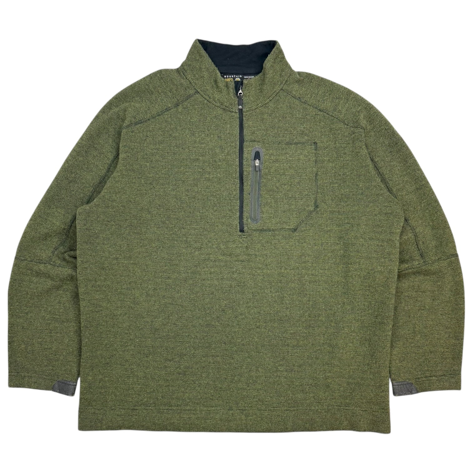 Vintage Mountain Hardwear Quarter Zip Sweater Green