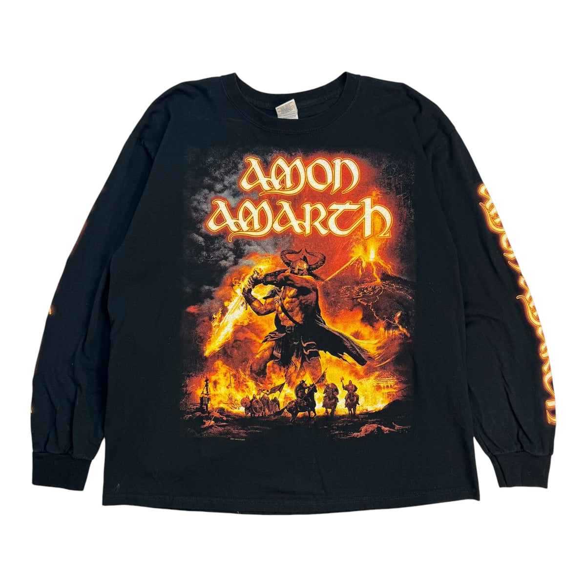 Vintage Amon Amarth North American Tour L/S Tee Black