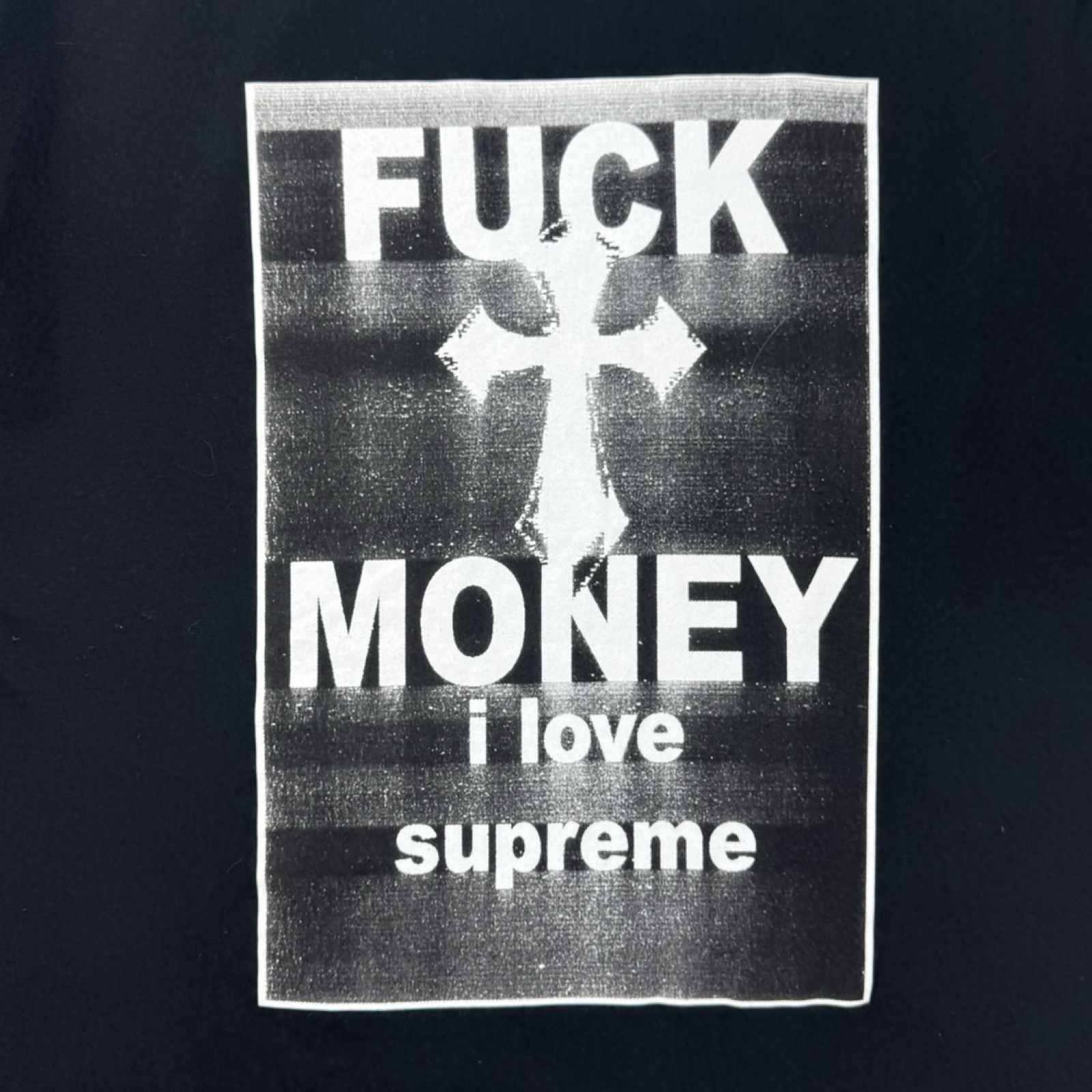 Supreme F*ck Money T-Shirt Black