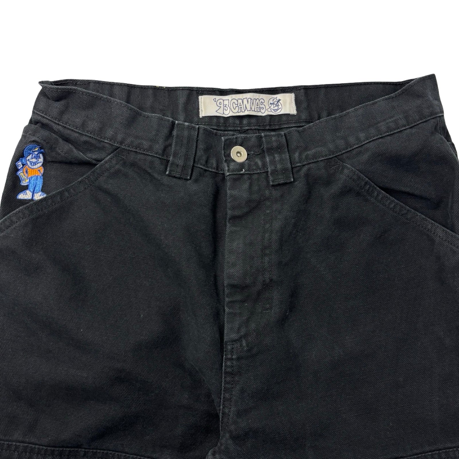 Polar Skate 93’ Canvas Denim Black