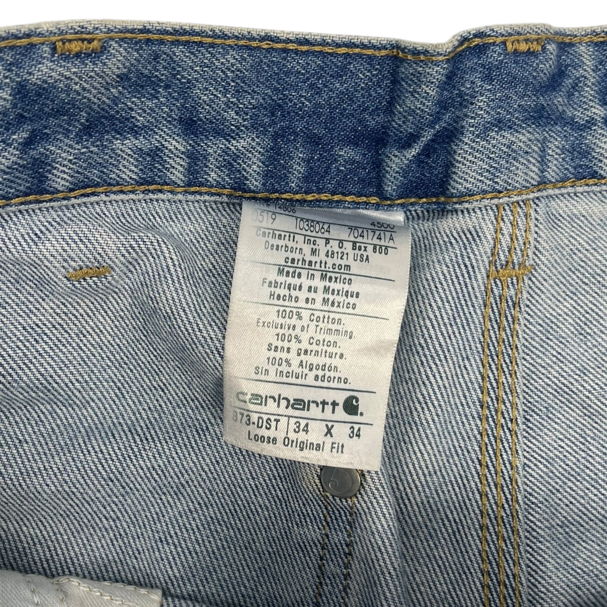 Vintage Carhartt Denim Double Knee Bottoms
