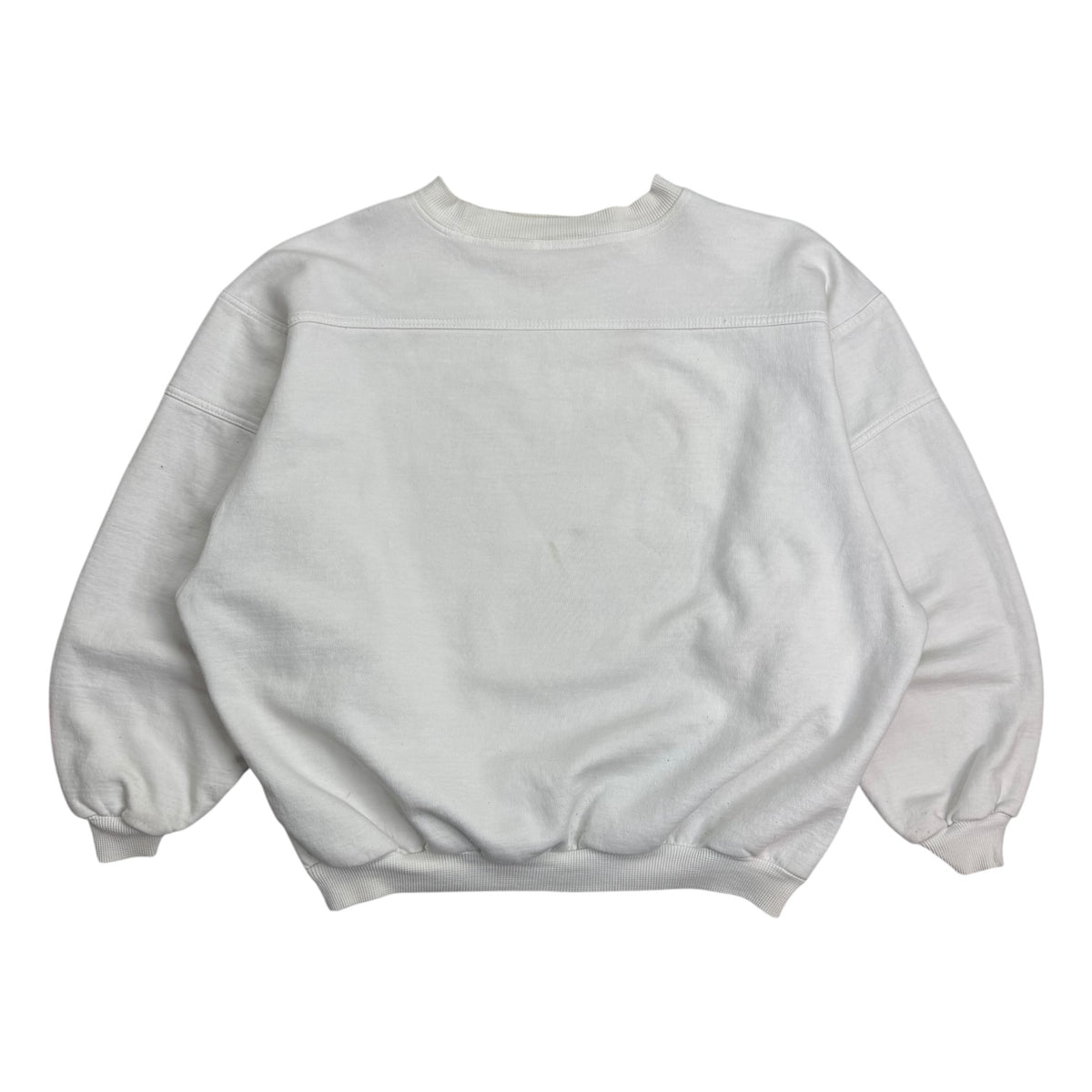 Vintage DaVinci Off The Stalls Designs Horse Crewneck White