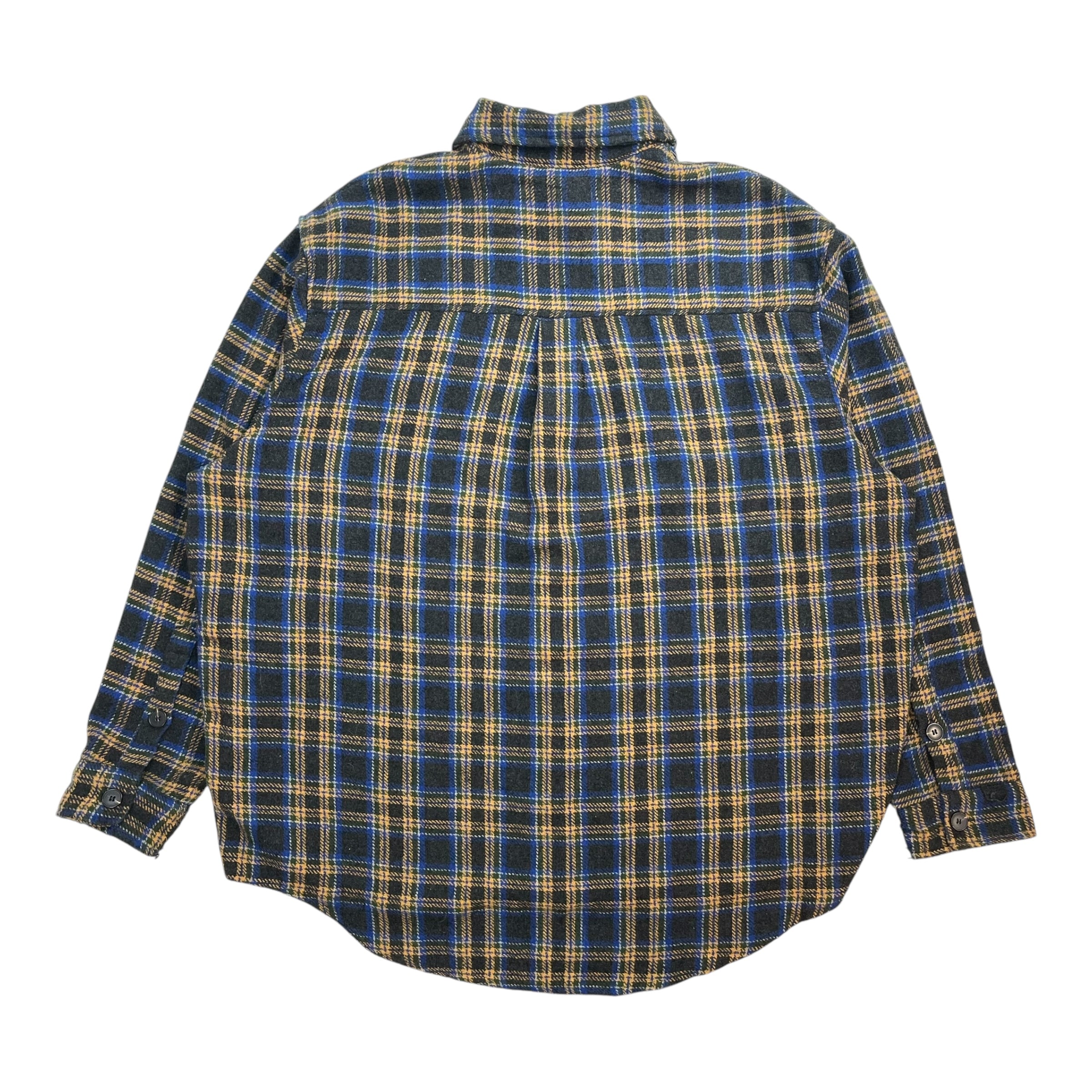 Hockey Flannel Flannel Shirt Navy/Yellow