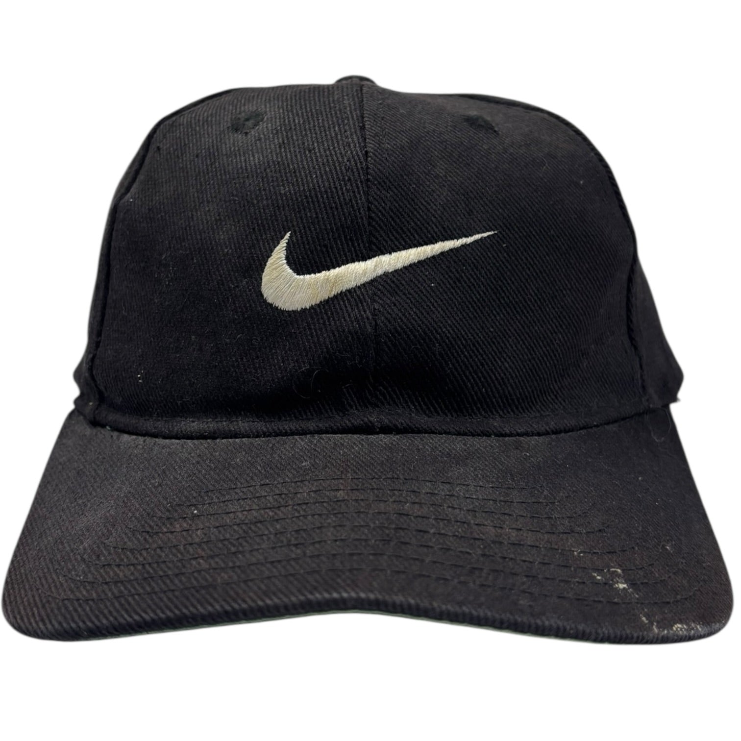 Vintage Nike Swoosh Hat Black