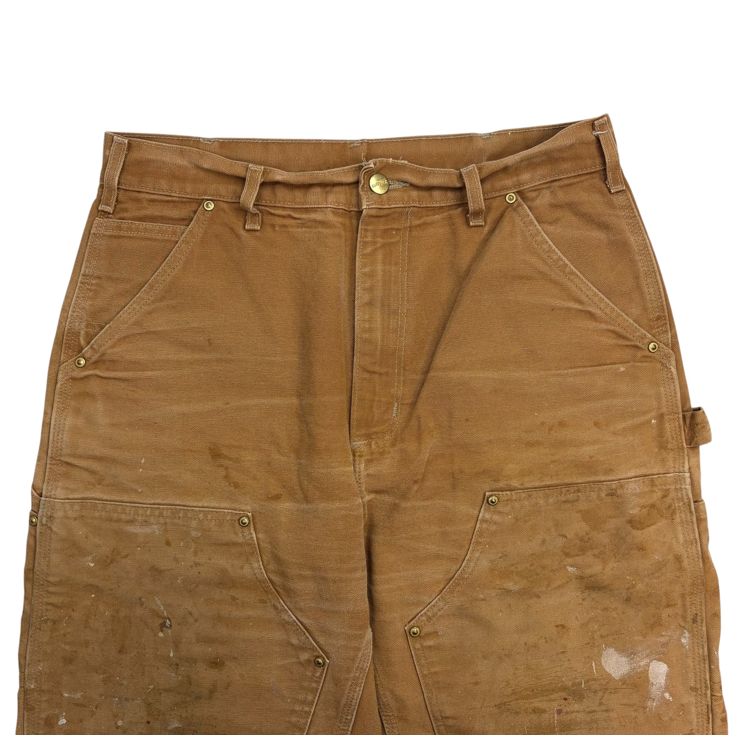 Vintage Carhartt Double Knee Pants Brown