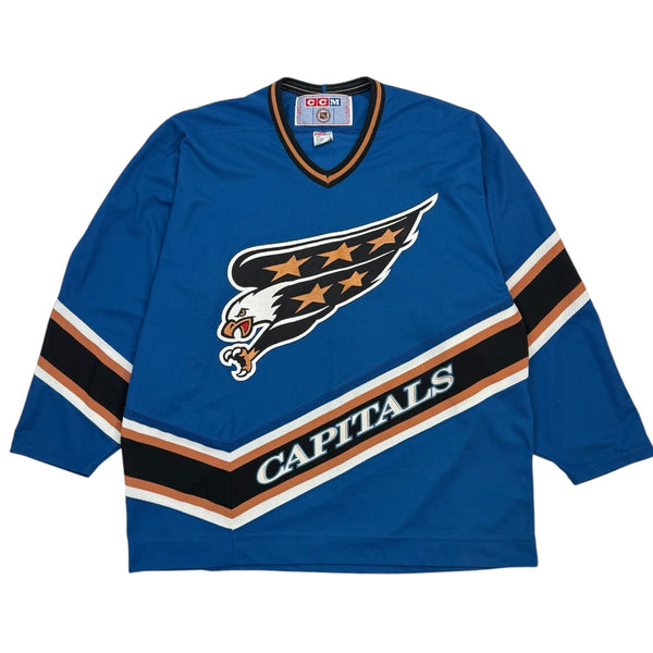 Vintage Washington Capitals Screaming Eagle CCM Hockey Jersey