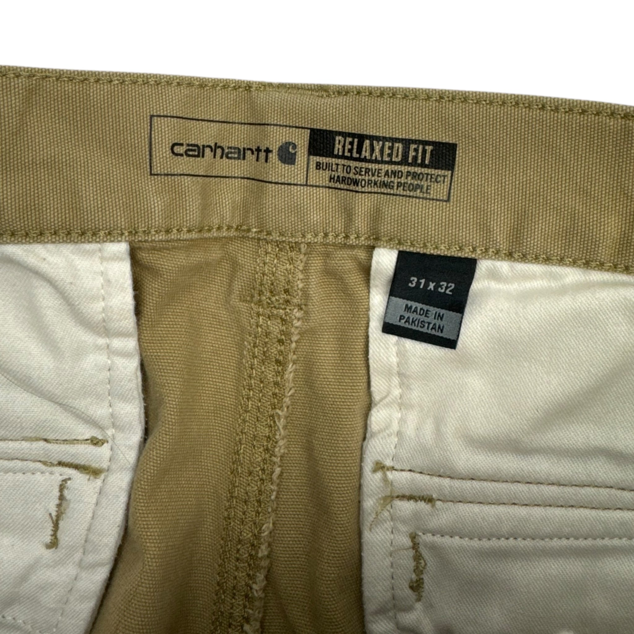 Carhartt Cargo Carpenter Pants Light Tan