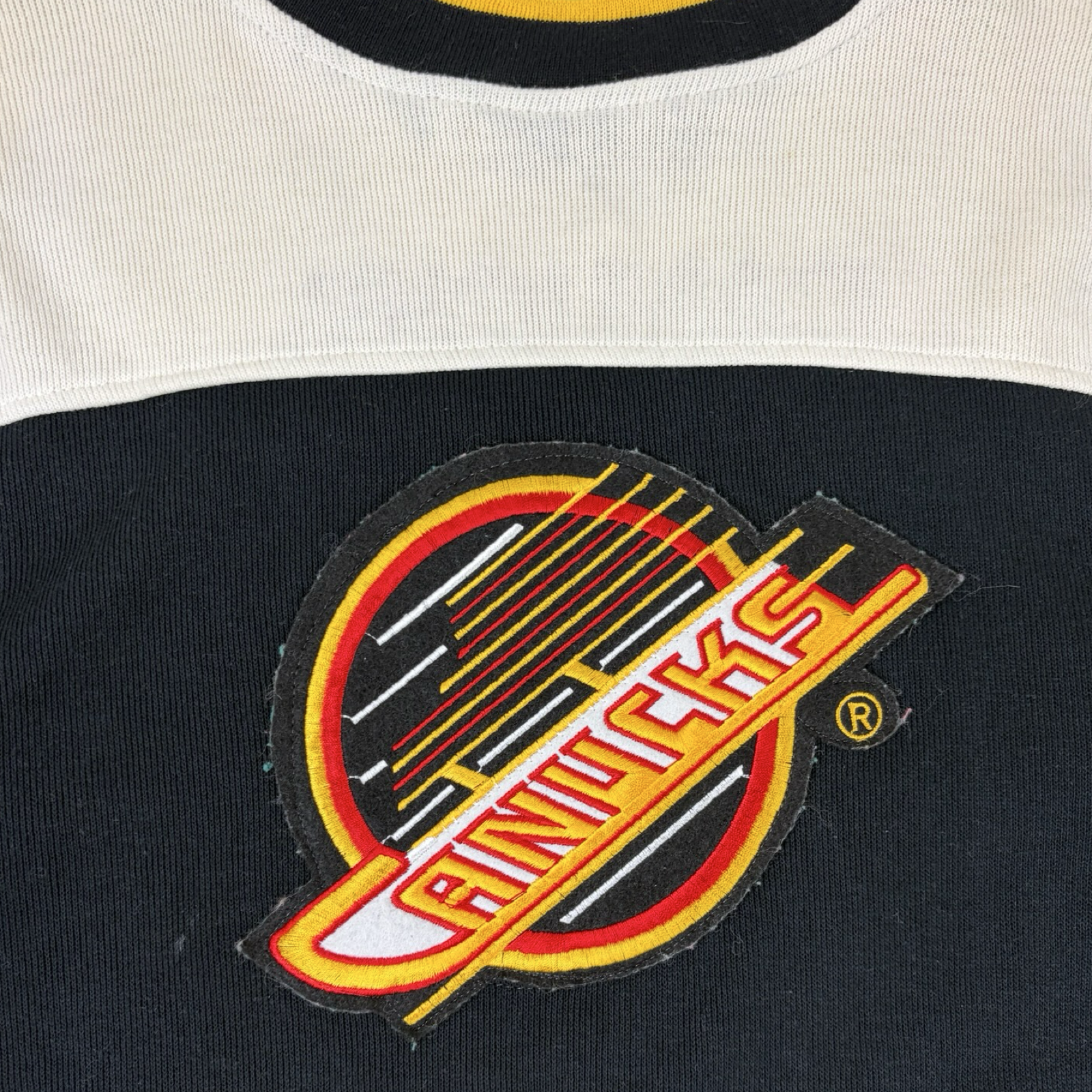 Vintage Vancouver Canucks Jersey Black