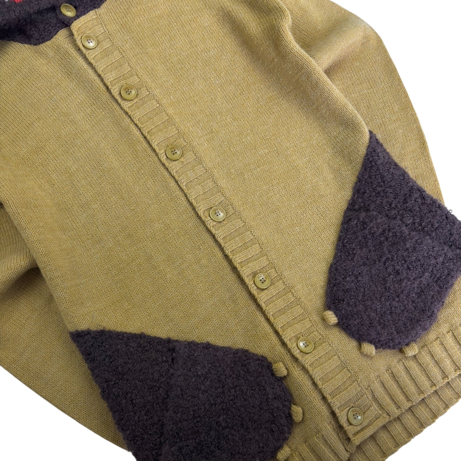 (W) Ne-Net Issey Miyake Bear Knit Cardigan