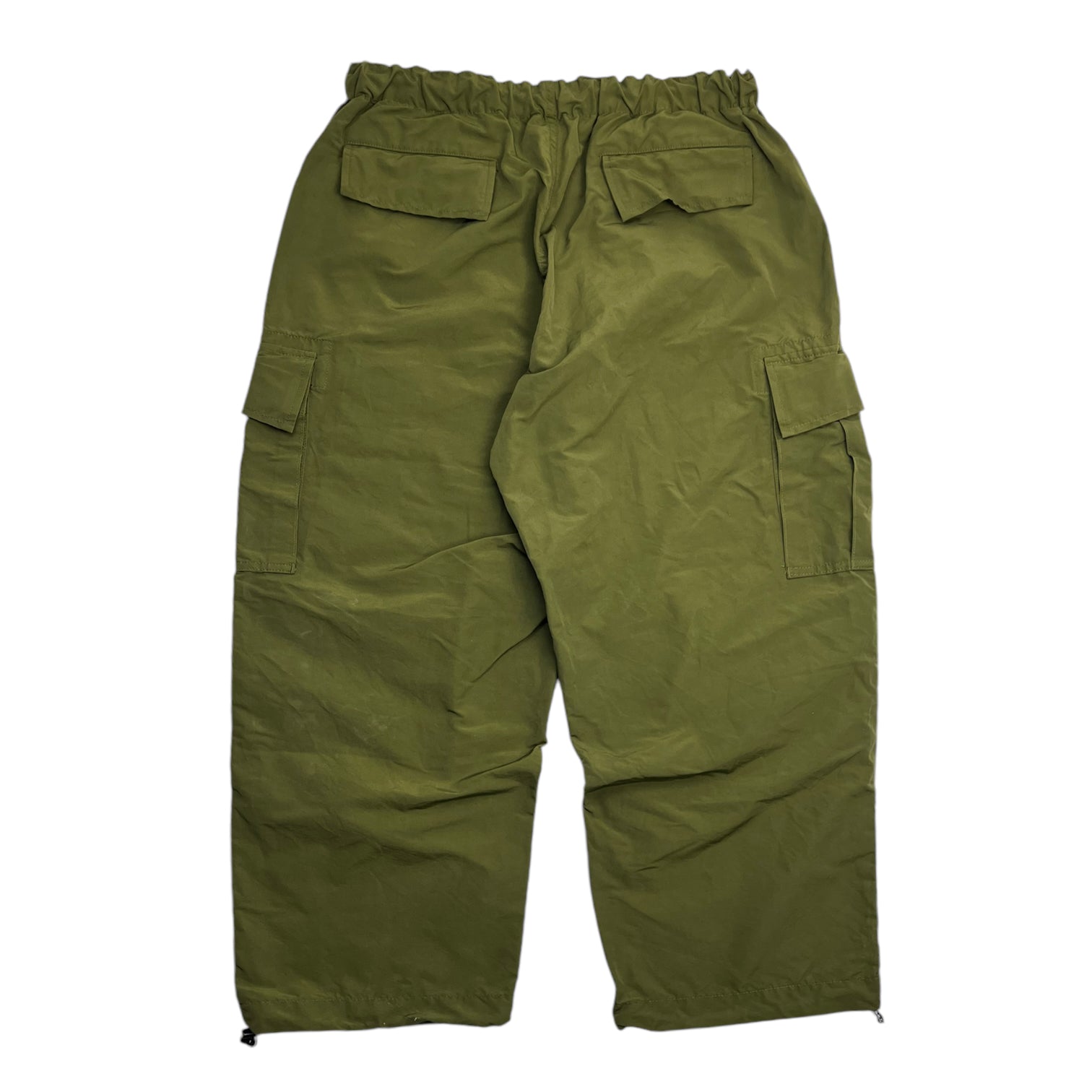 Comme Des Garçon Nylon Cargo Pants Olive