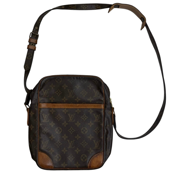 Louis Vuitton Monogram Danube Crossbody Bag Brown