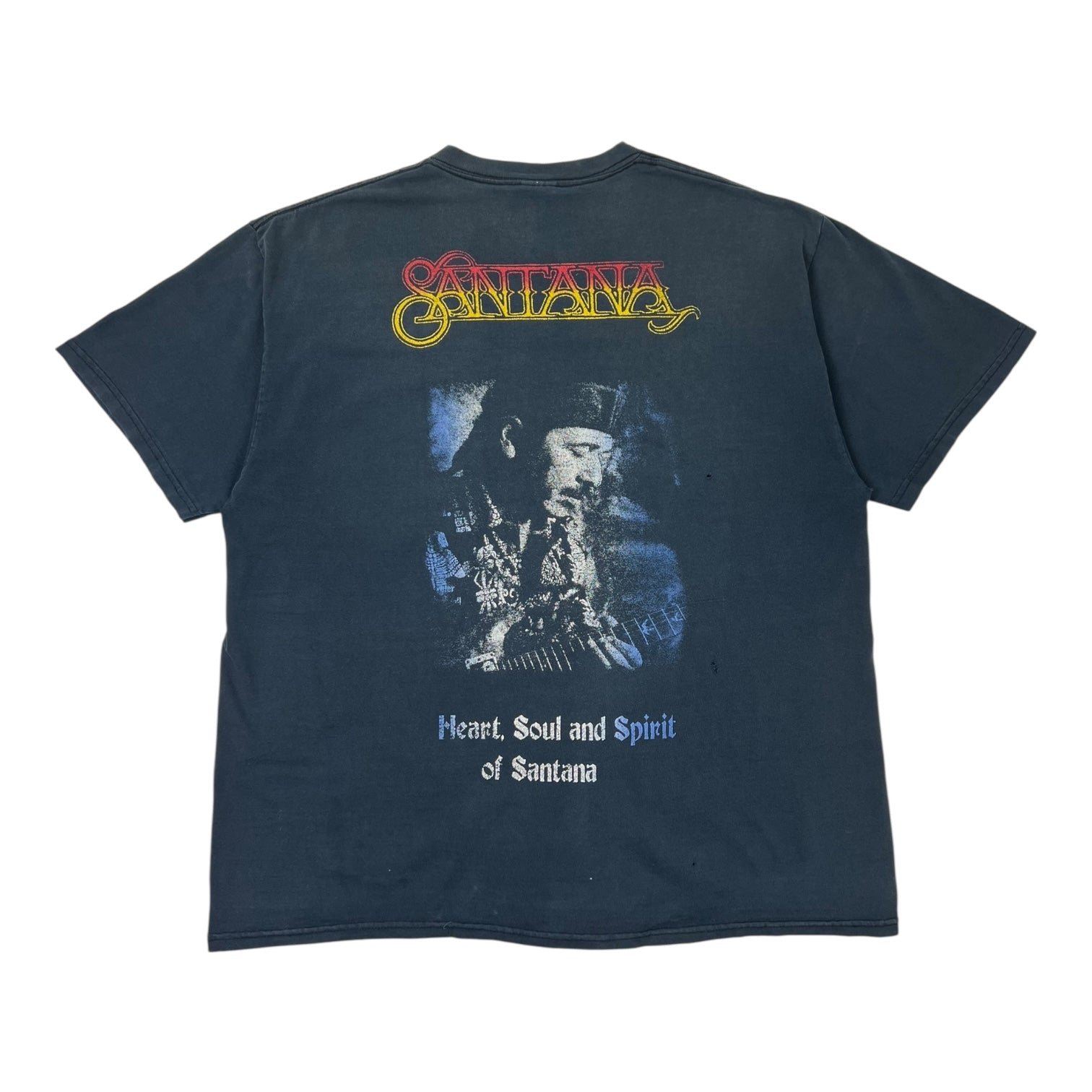 Vintage Santana “Heart Soul and Spirit” T-Shirt Black