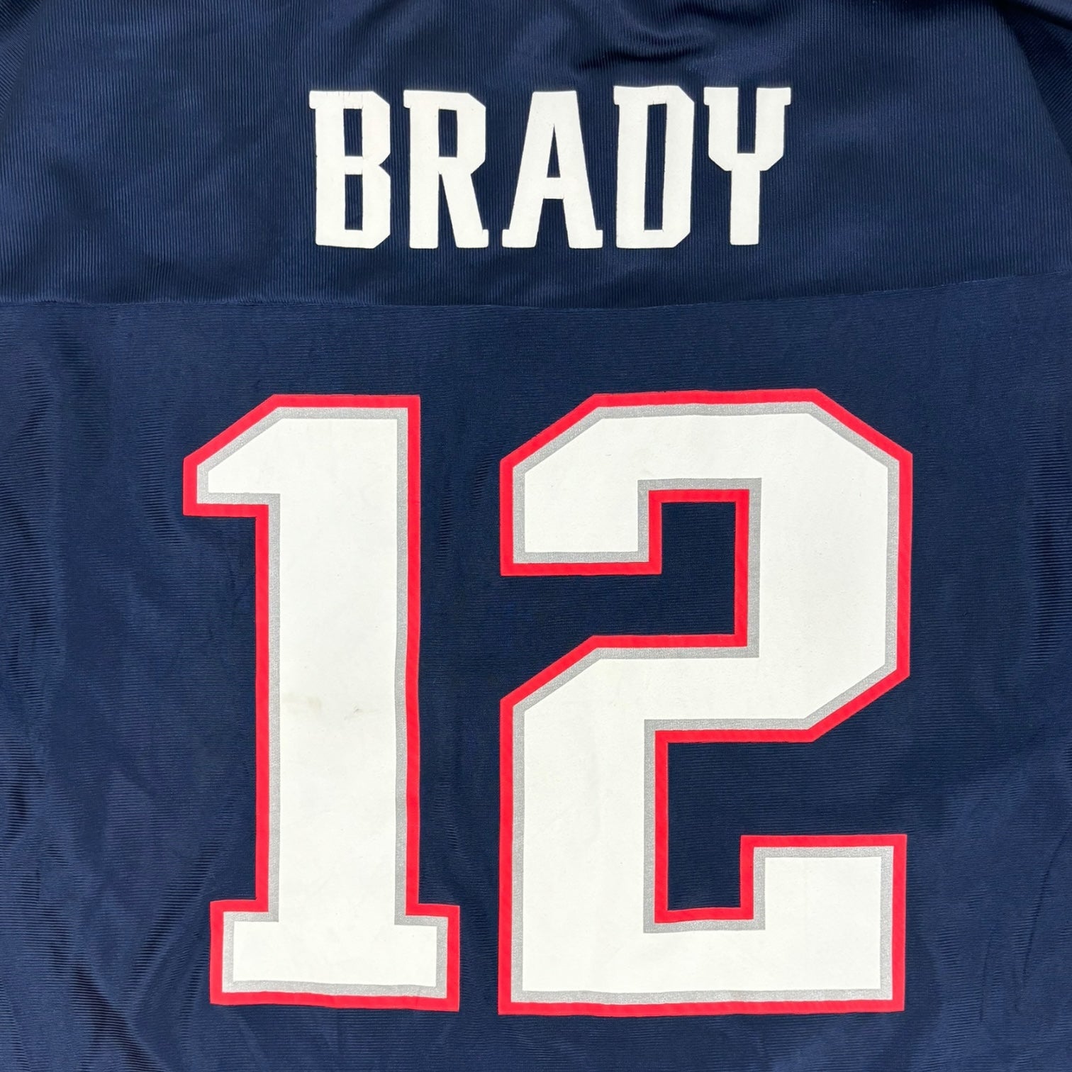 Vintage NFL New England Patriots Tom Brady Football Jersey Navy