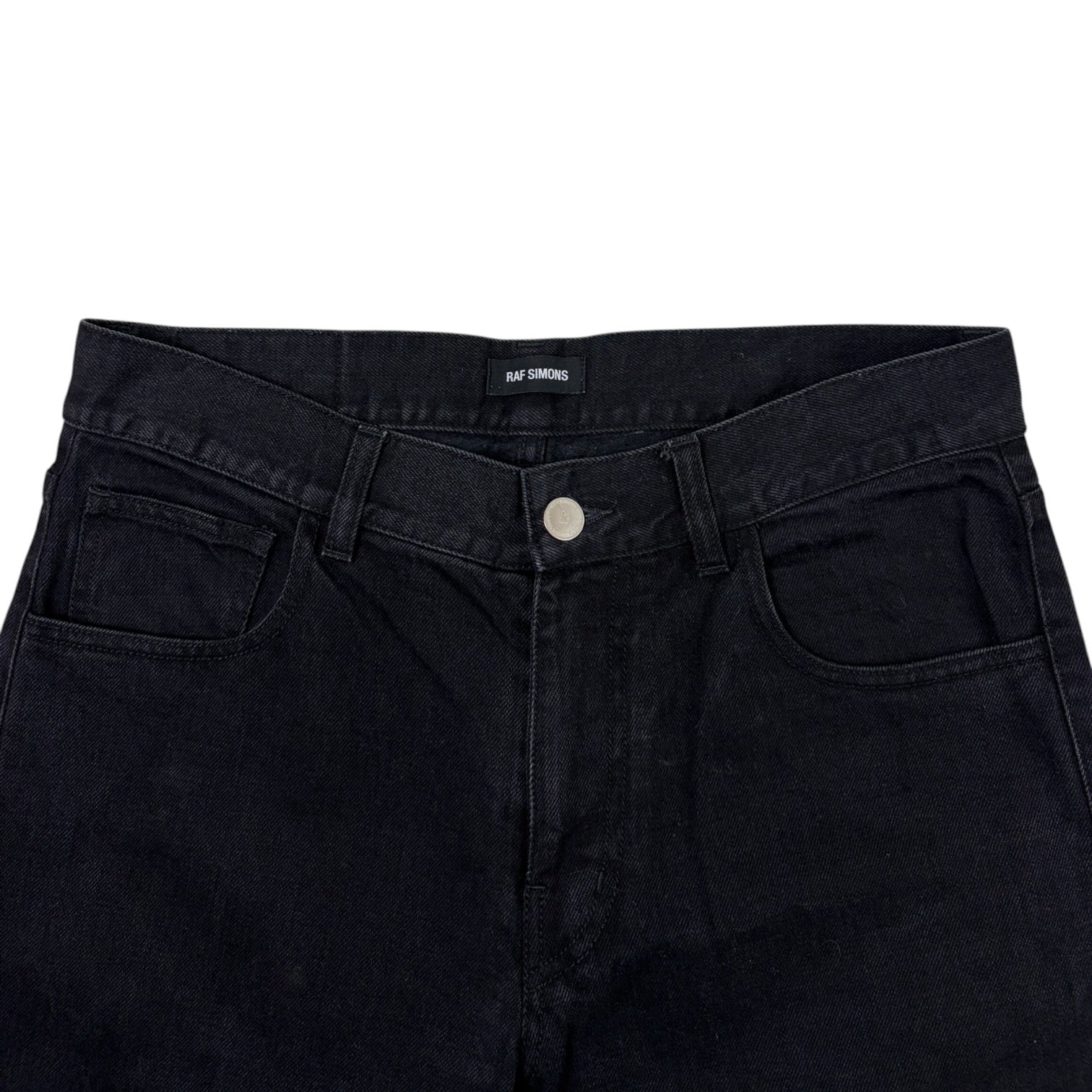 Raf Simons SS19 Tape Jeans Black