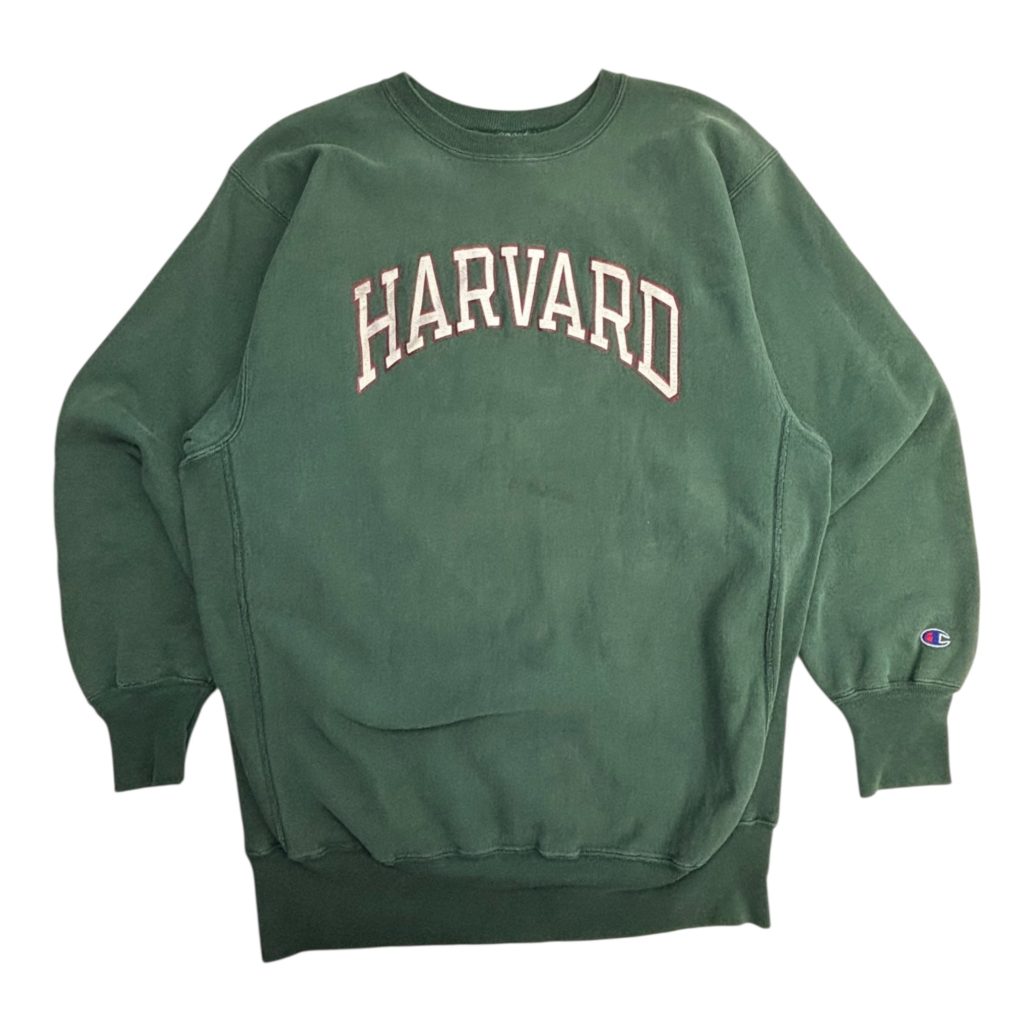 Vintage Harvard Champion Crewneck Green