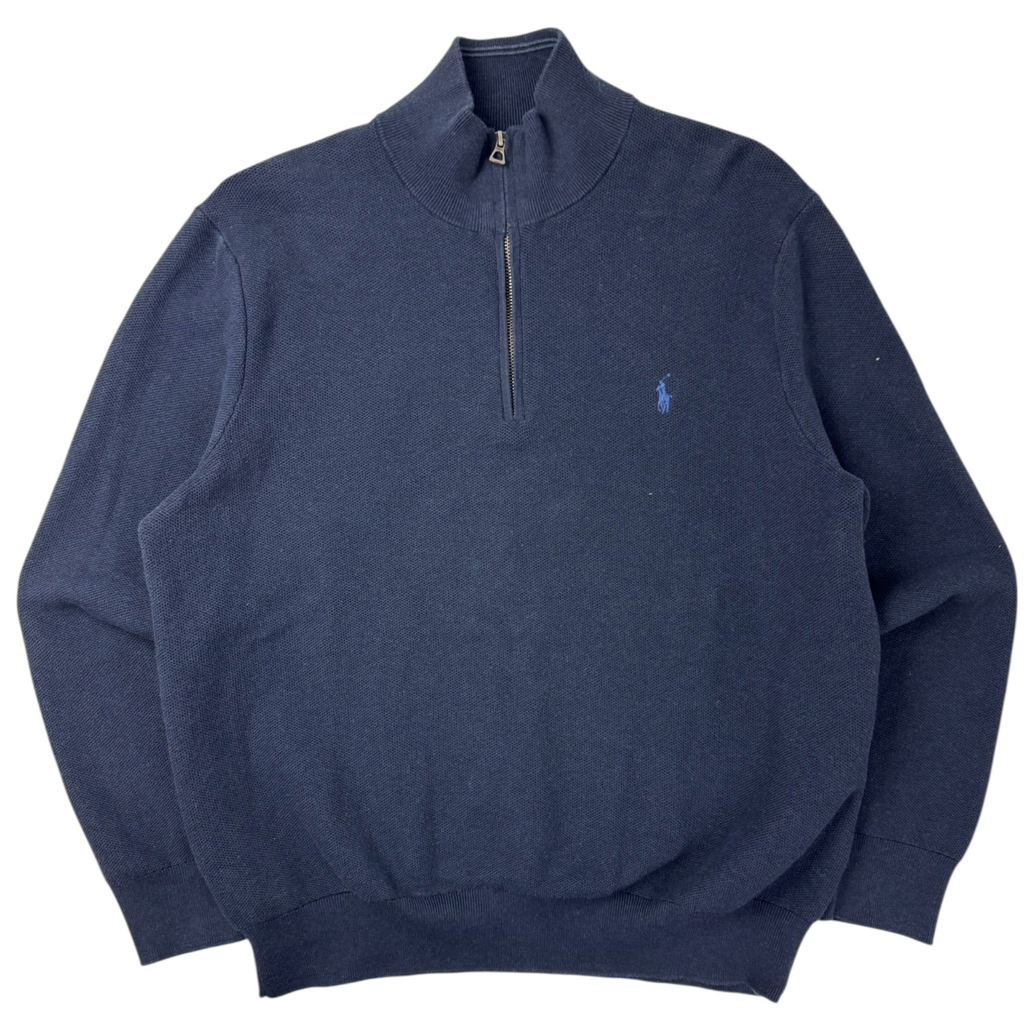 Polo Ralph Lauren Quarter Zip Sweater Dark Blue