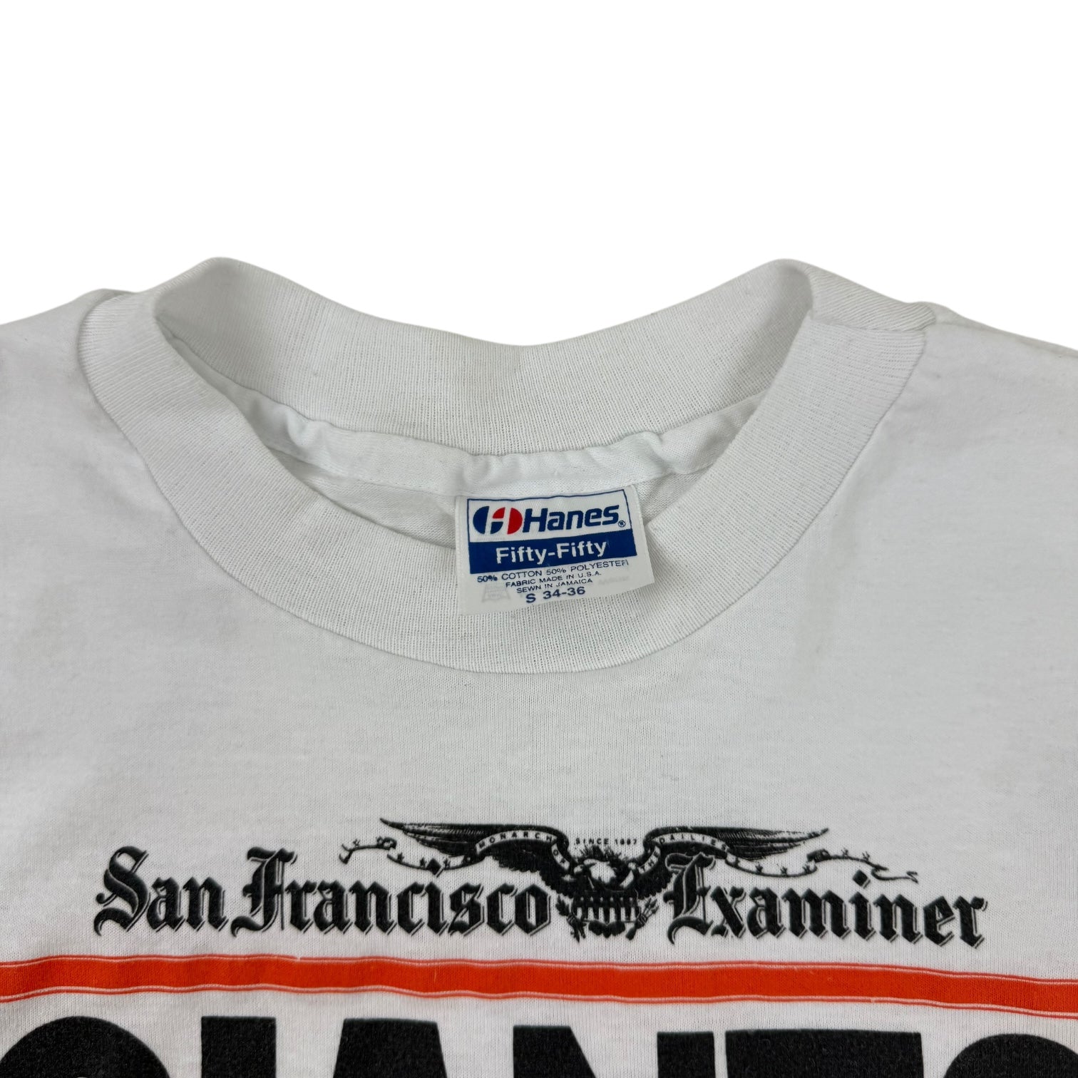 1989 San Francisco Giants National League Champions T-Shirt White