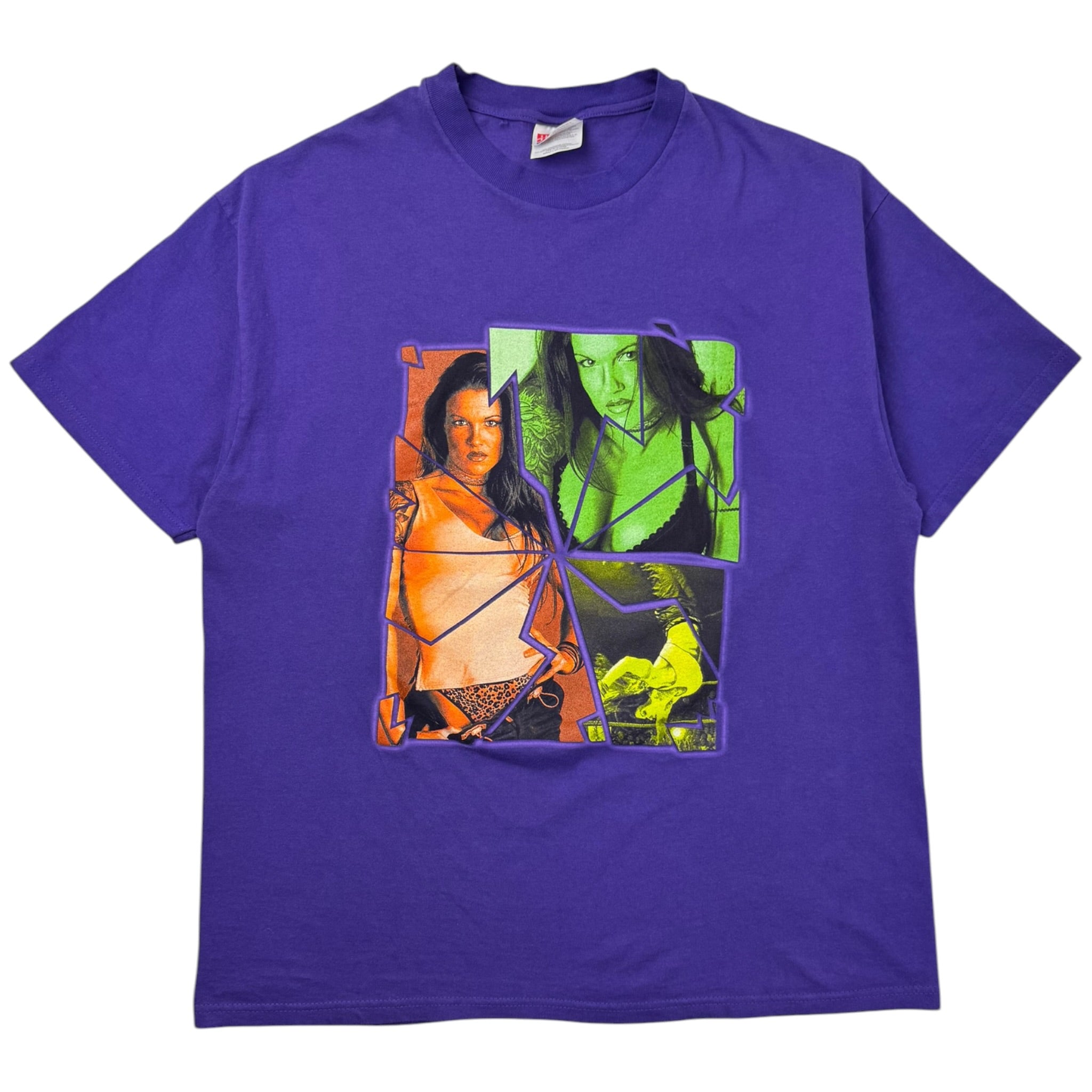 2001 Lita WWF Diva Collage T-Shirt