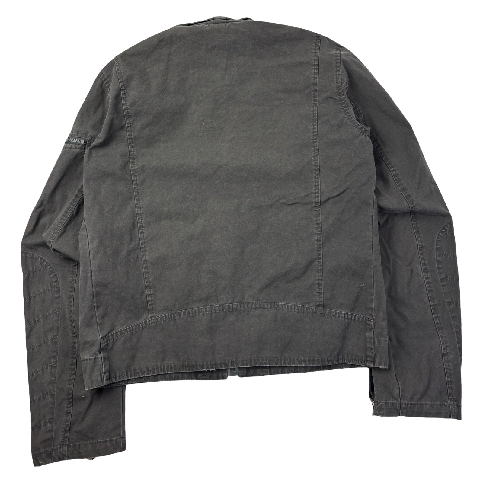 Y2K Diesel Jacket Multi-Pocket Utility Jacket Dark Olive