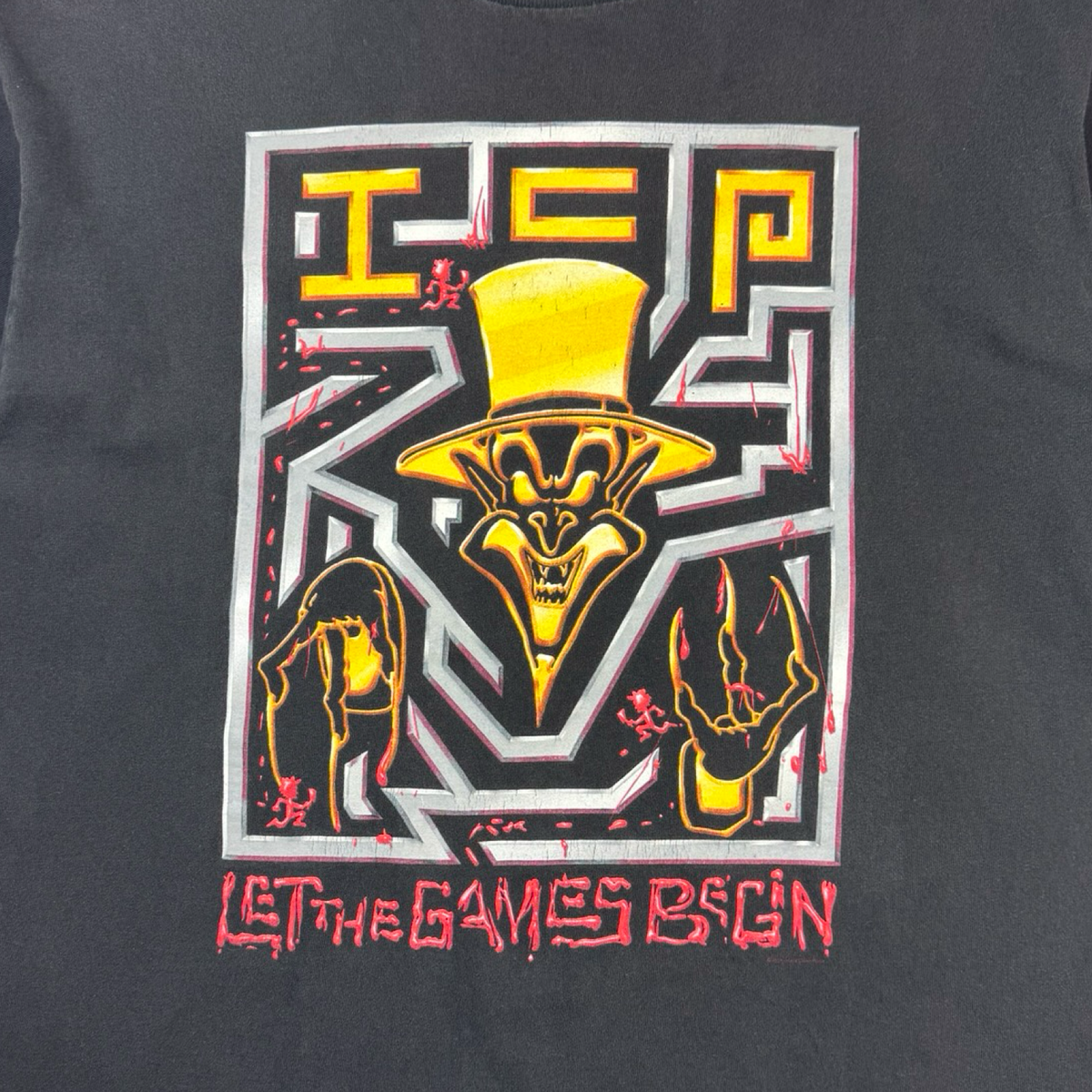 2001 Insane Clown Posse Let The Games Begin Juggalo Music T-Shirt