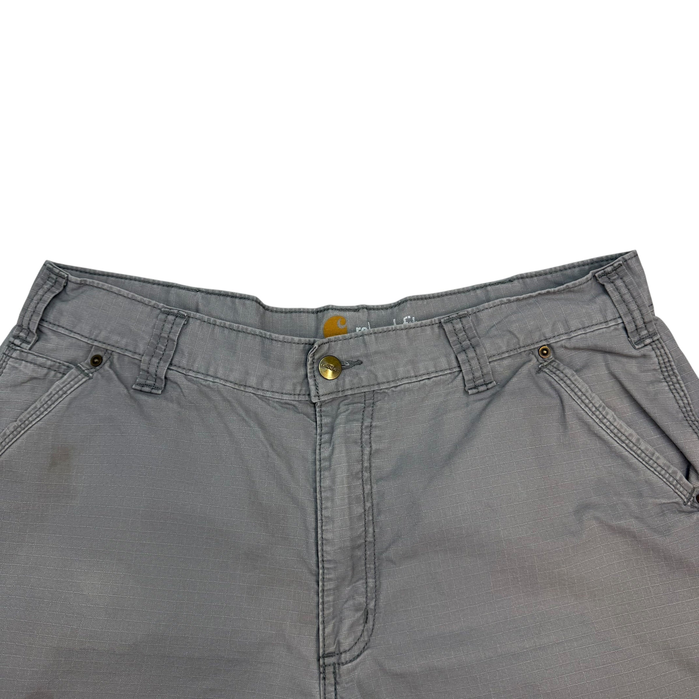 Vintage Carhartt Ripstop Shorts Grey