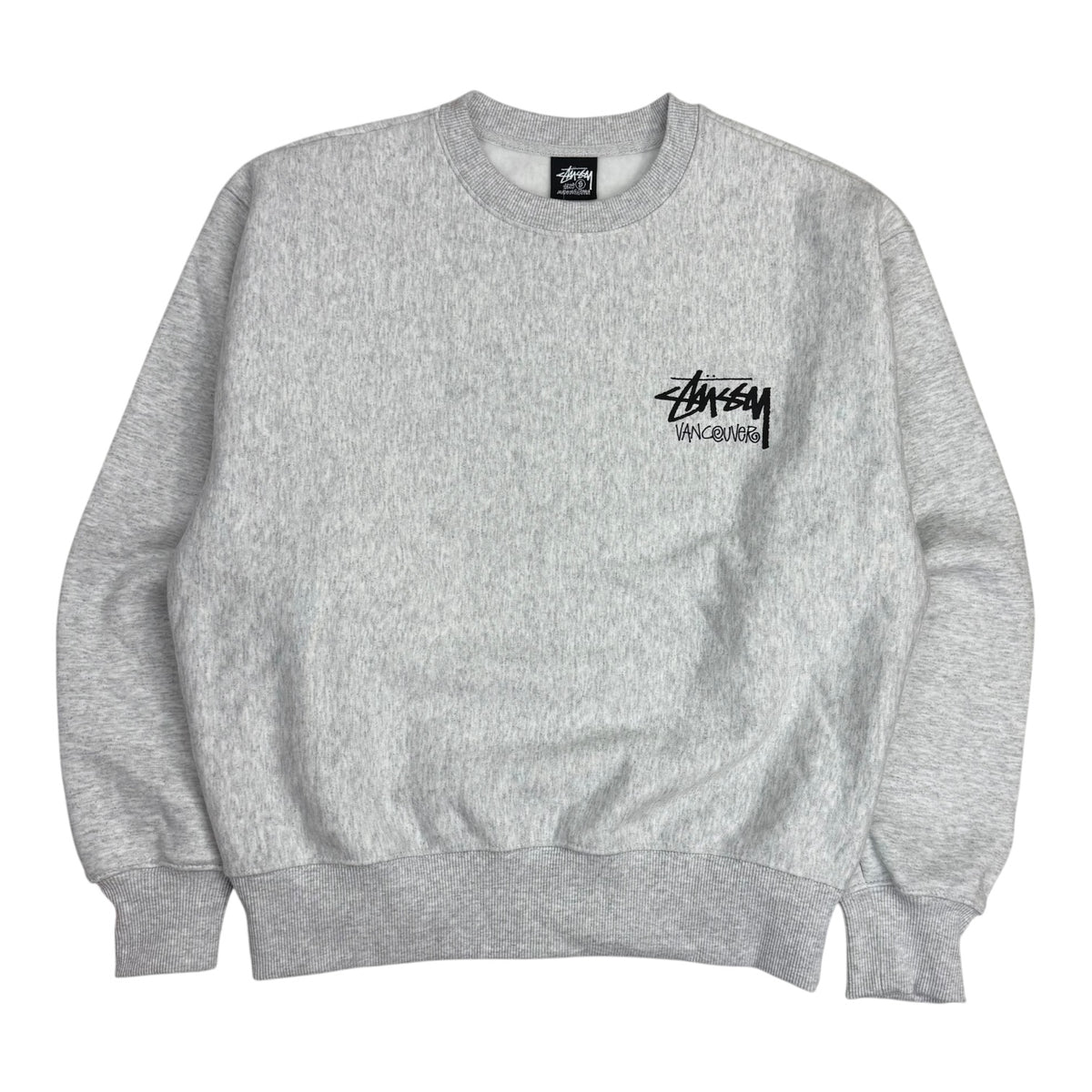 Stussy Vancouver Chapter Crewneck Grey