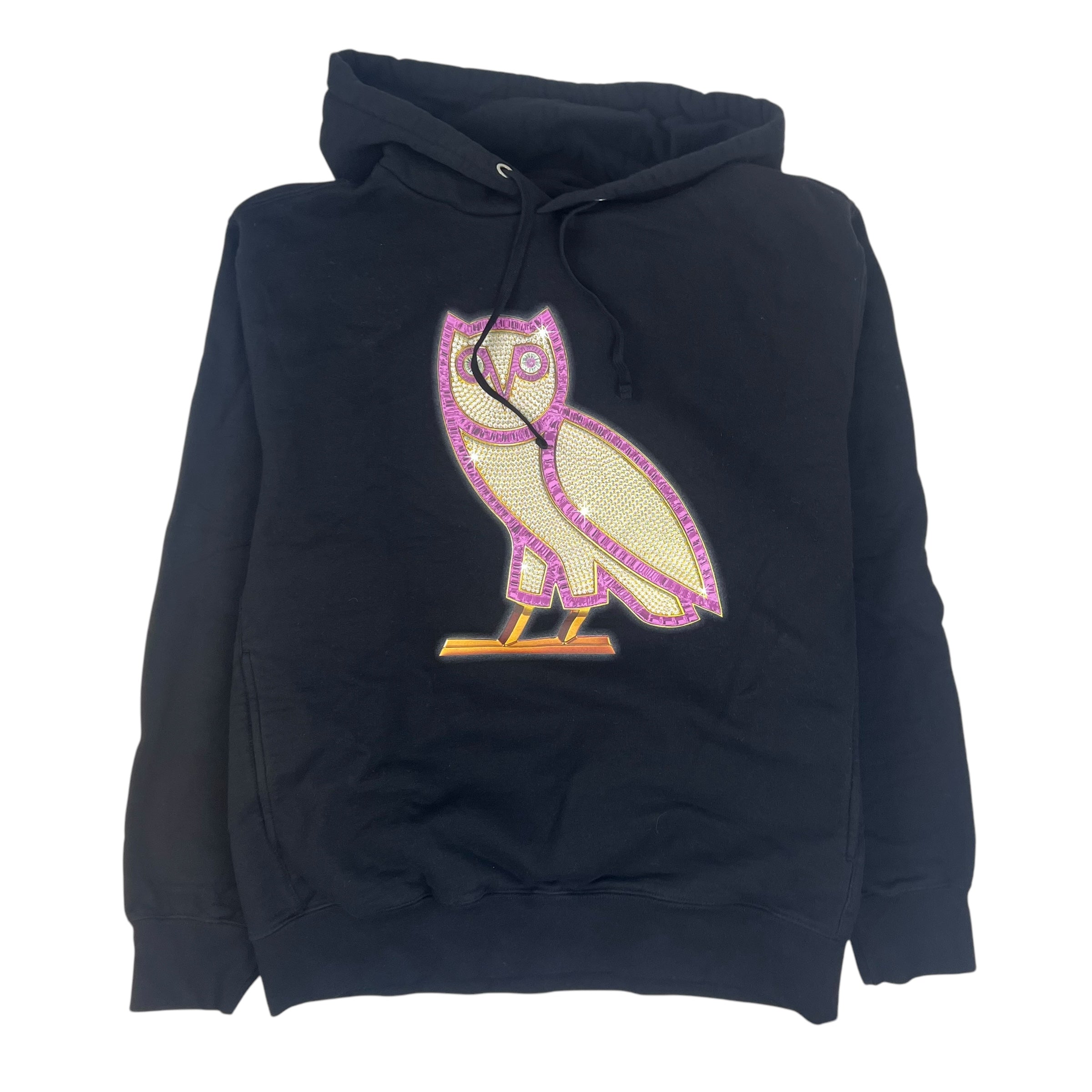 OVO Diamond OG Logo Hoodie Black