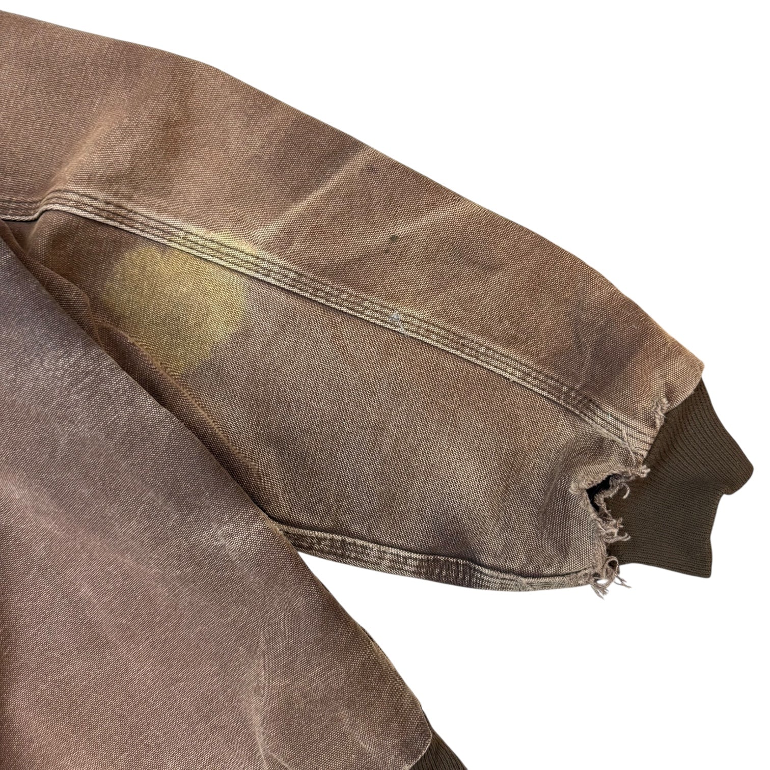Vintage Carhartt Active Jacket Faded Dark Brown