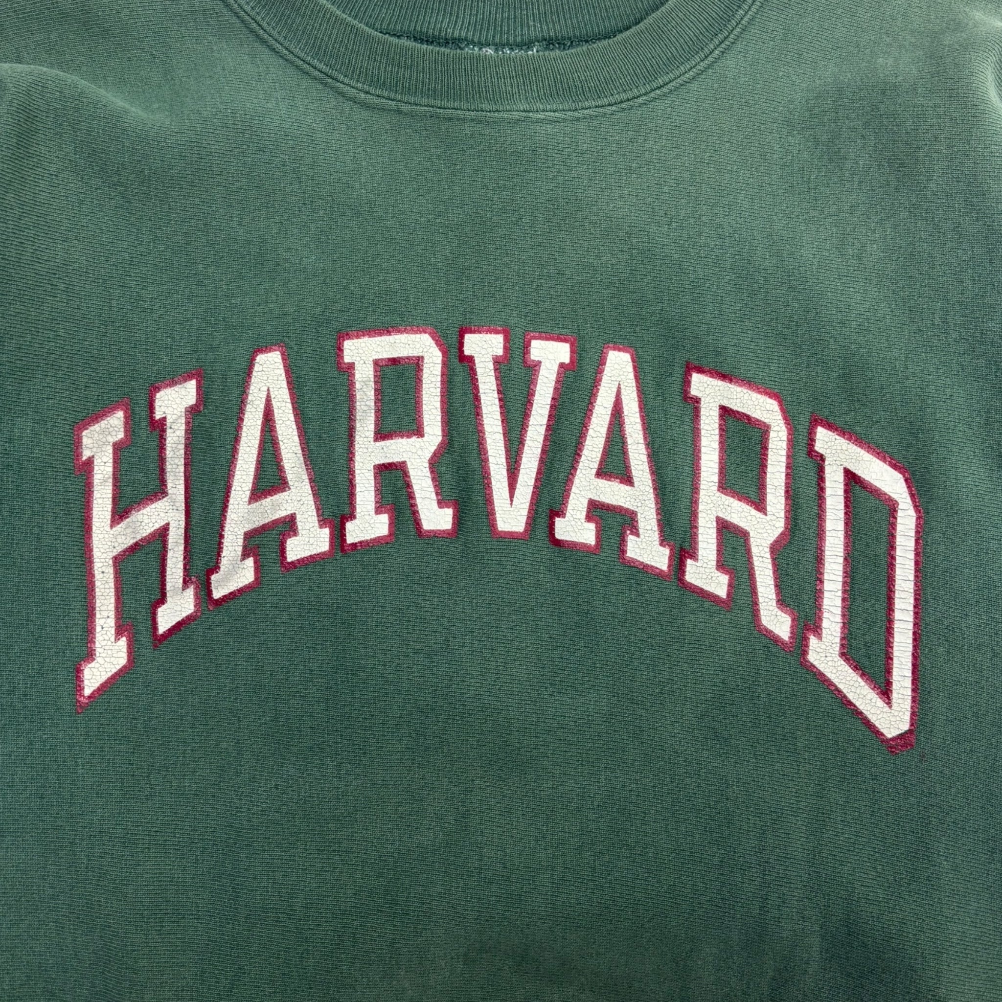 Vintage Harvard Champion Crewneck Green