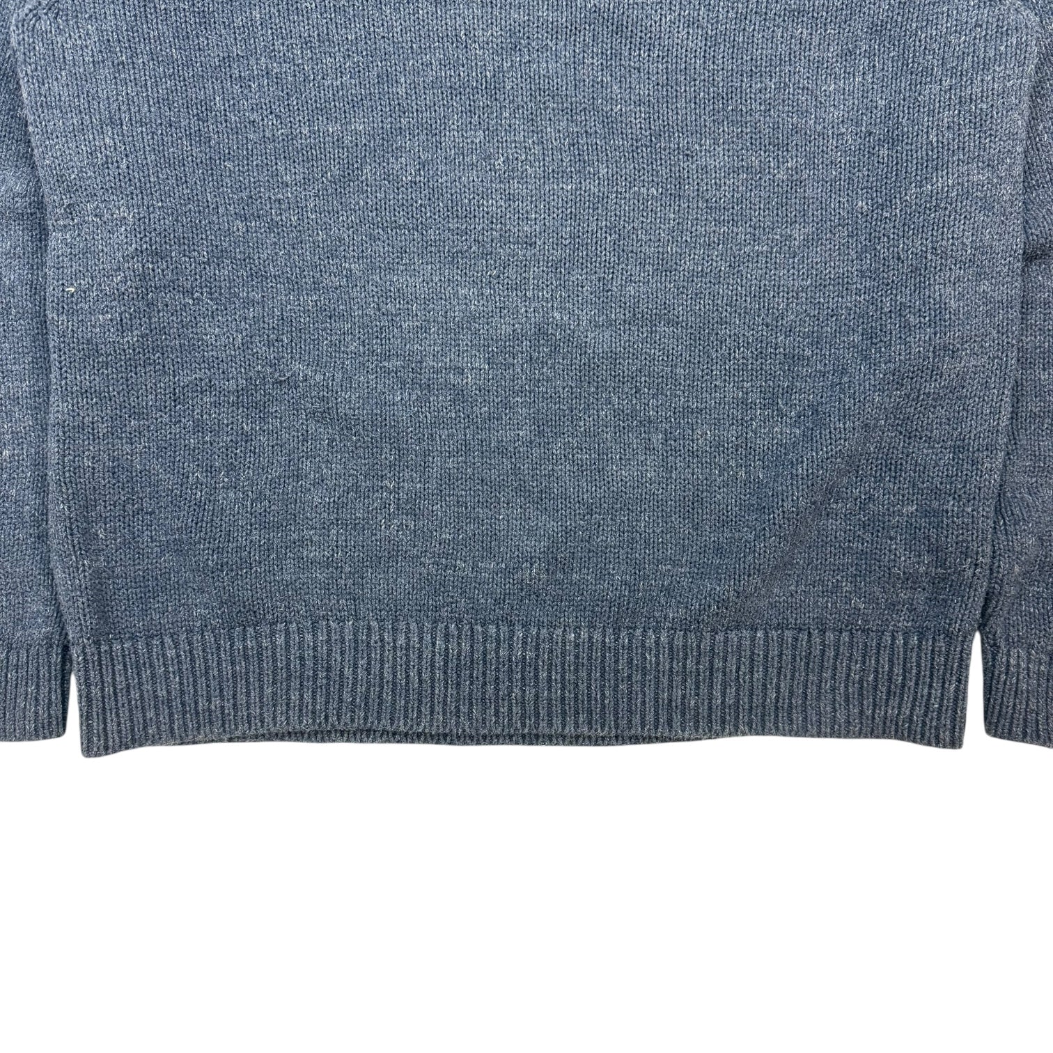 Vintage L.L. Bean Knit Sweater Navy Blue